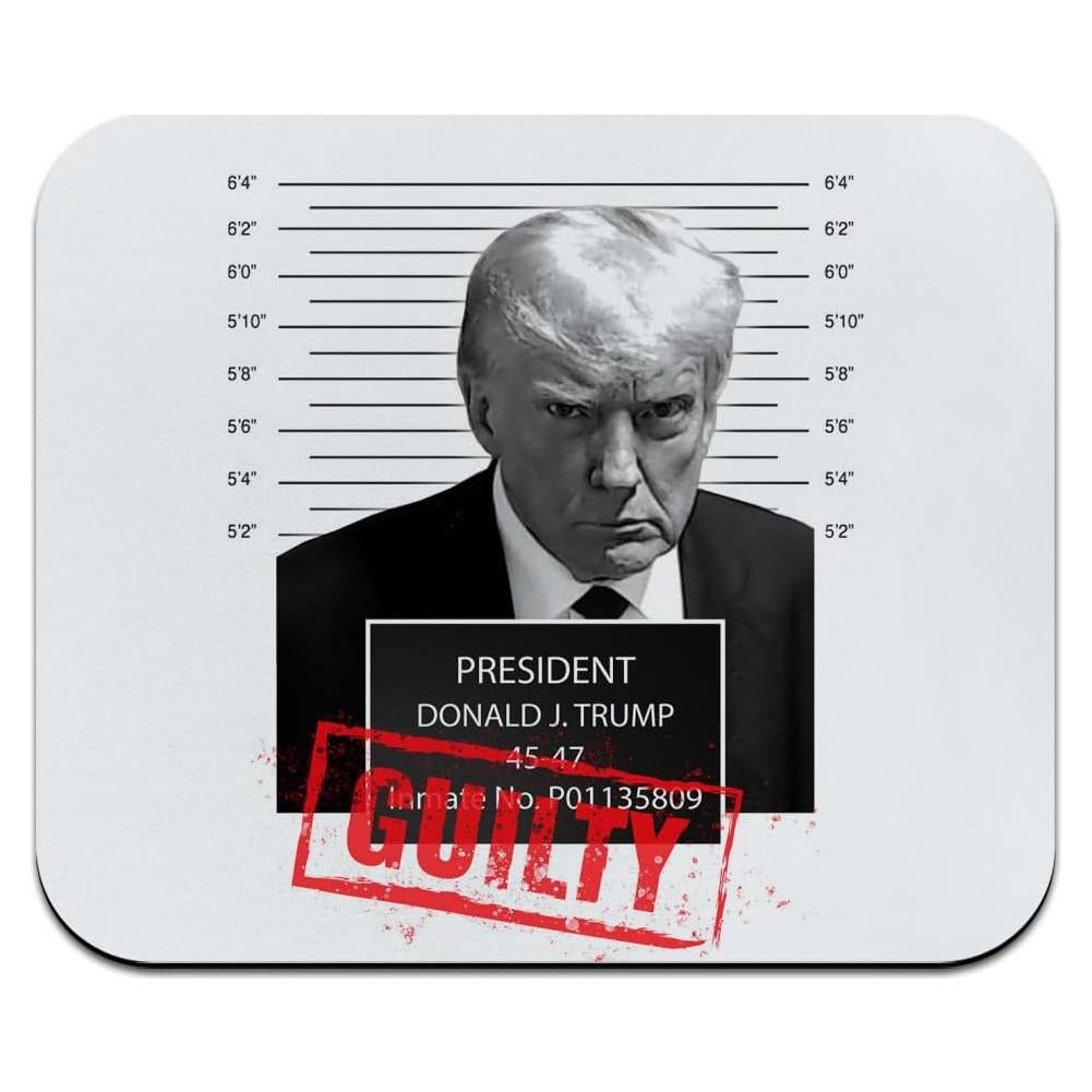 Alfombrilla de Ratón Graphics & More Trump Mugshot 23.6x19.8cm