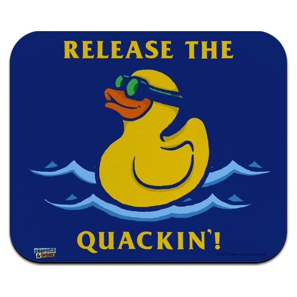 Alfombrilla de Ratón Graphis & More Quackin' Kraken Multicolor