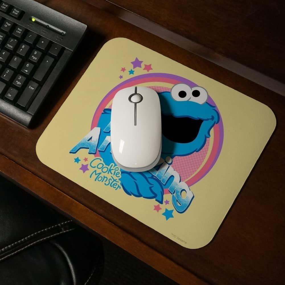 Mouse Pad Plaza Sésamo Monstruo de las Galletas 23.6x19.8cm