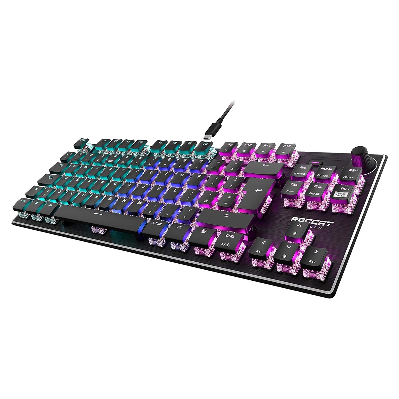 Teclado Mecánico Roccat Vulcan TKL RGB Sin Numérico