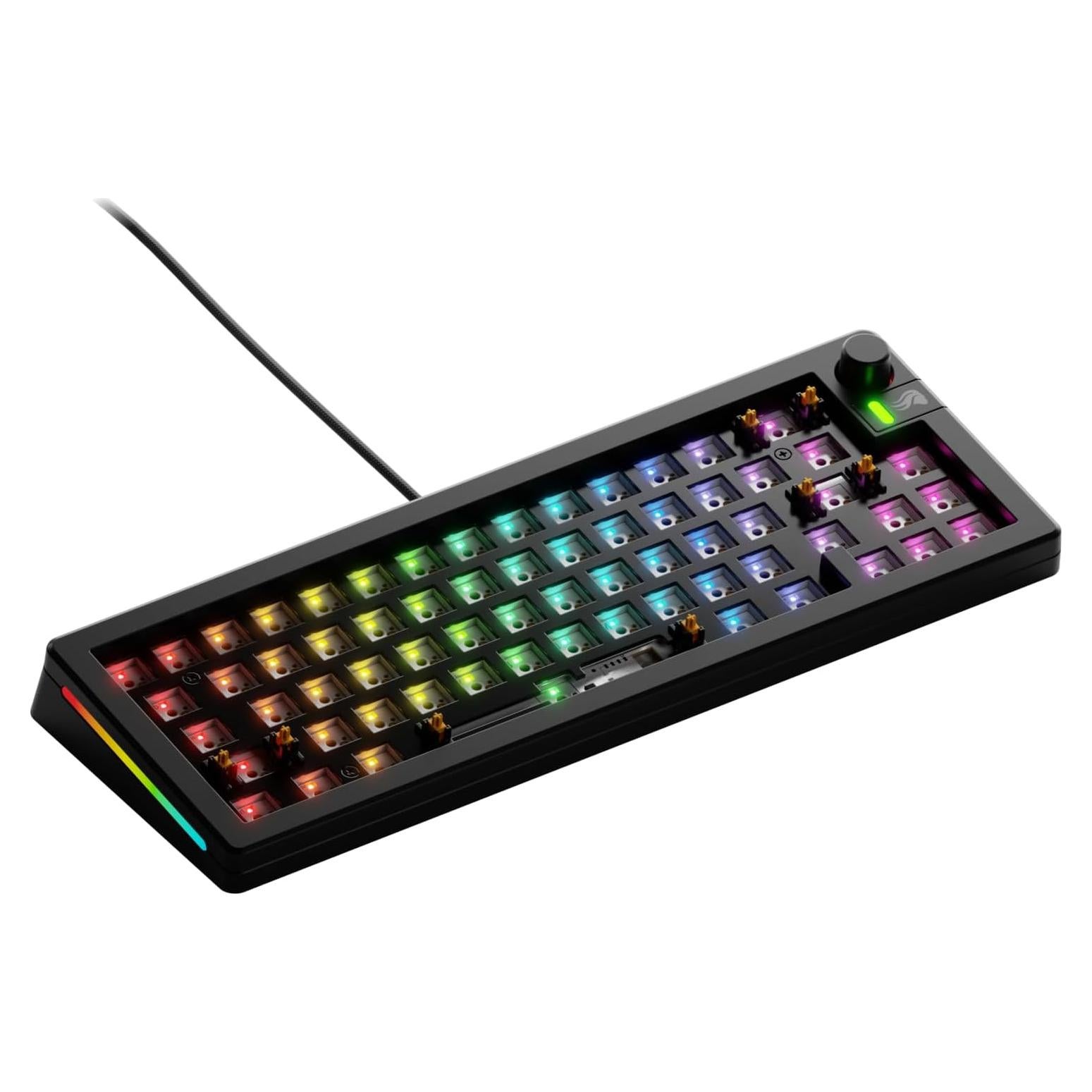 Teclado Mecánico Glorious GMMK 3 Compacto Negro Hotswappable