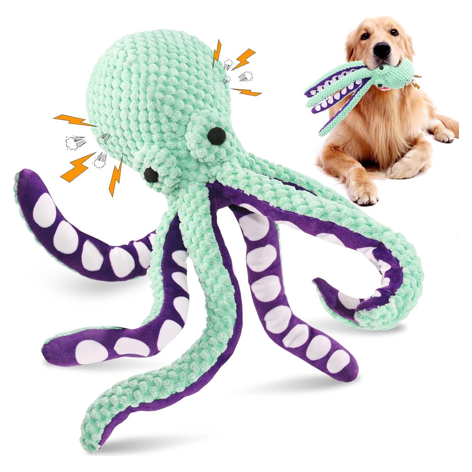 Juguete de Peluche para Perros Grandes Fuufome 34 cm Verde