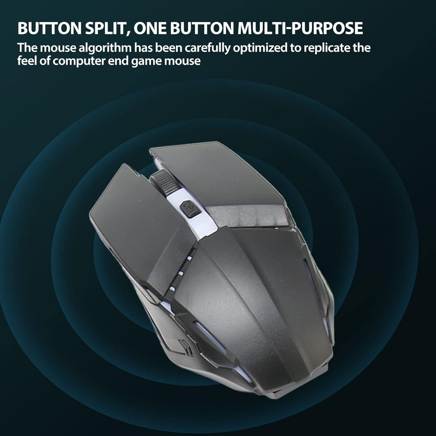 Combo Teclado y Ratón Gaming Vikye K13 4 en 1 Bluetooth