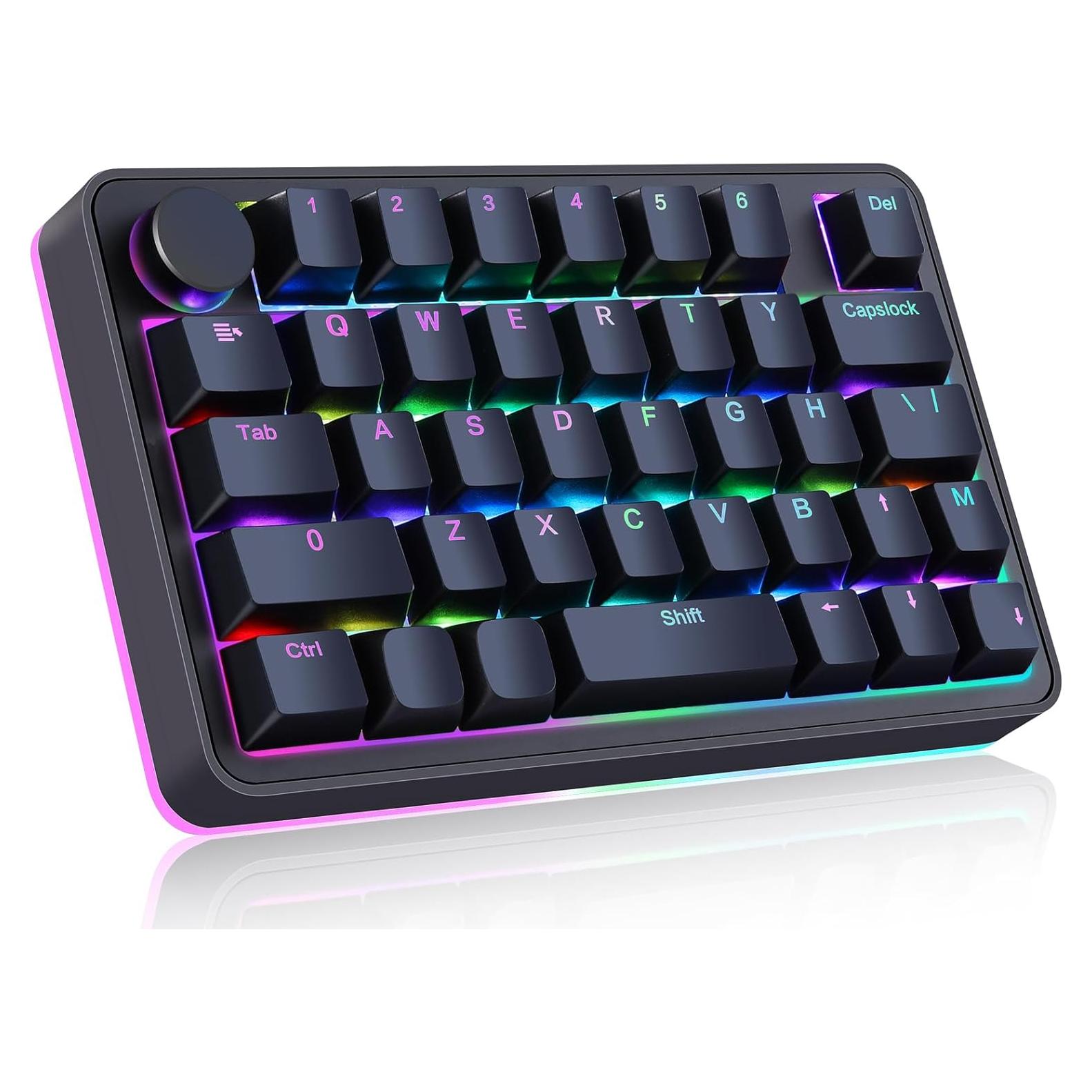 Teclado Mecánico Koolertron Retroiluminado RGB 39 Teclas