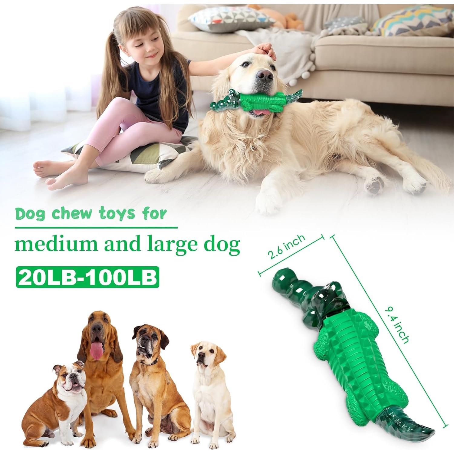 Juguete para perros masticadores Fuufome cocodrilo 10 cm