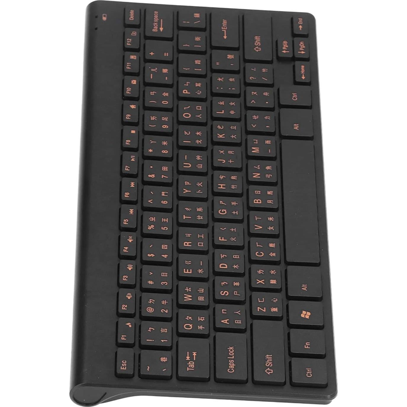 Combo Teclado y Ratón Inalámbrico Pomya 2.4G Silencioso 78 Teclas