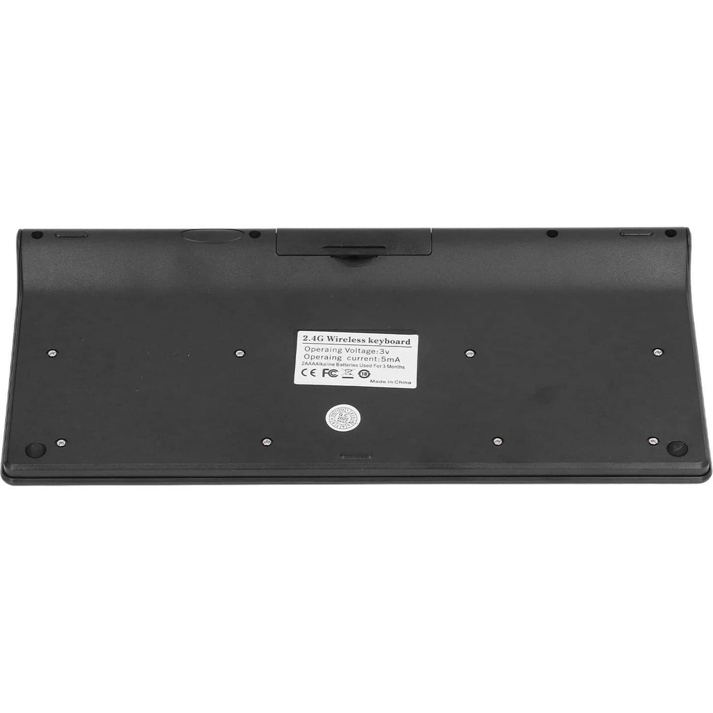 Combo Teclado y Ratón Inalámbrico Pomya 2.4G Silencioso 78 Teclas