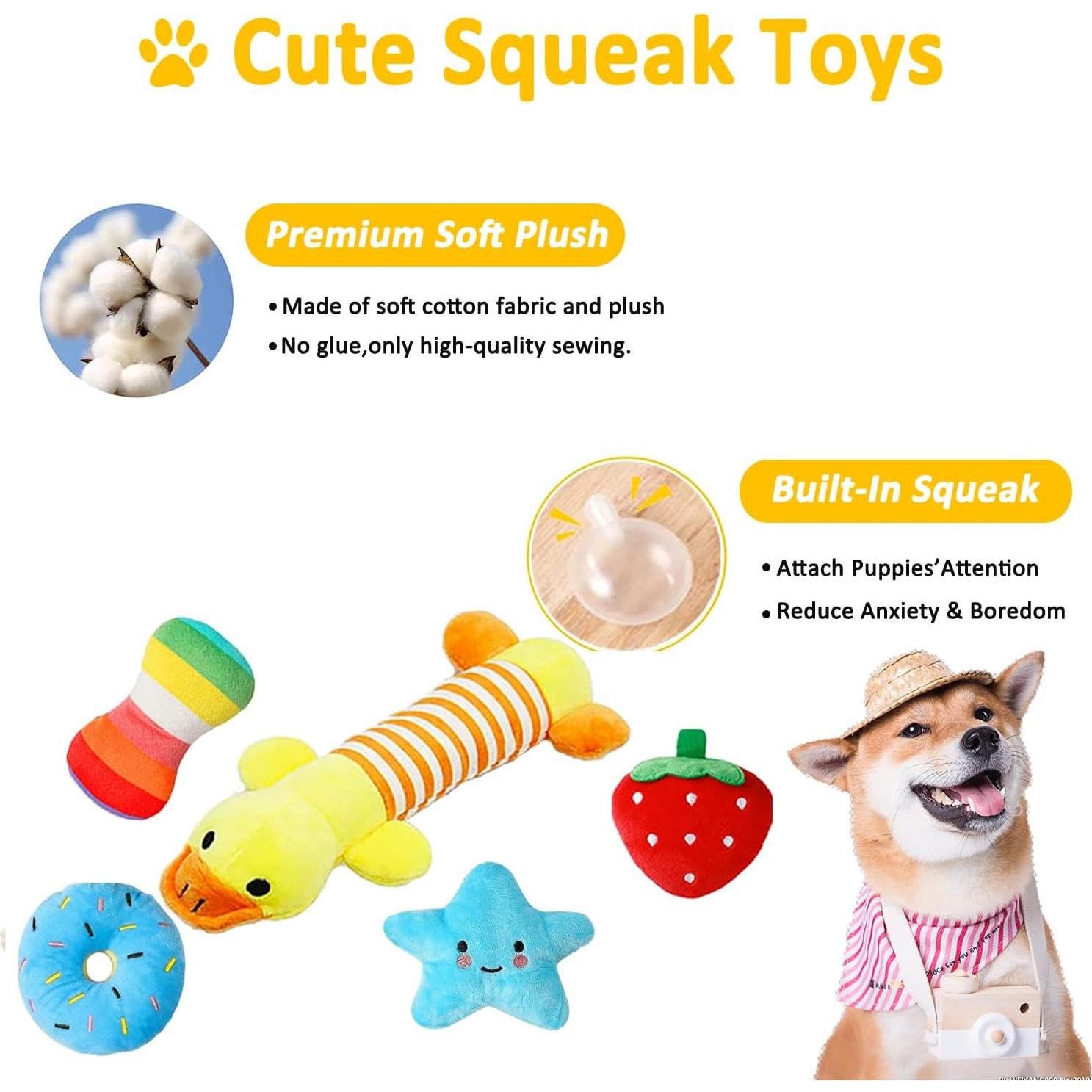 Paquete de 25 Juguetes para Perros Aipper - Diversión y Salud