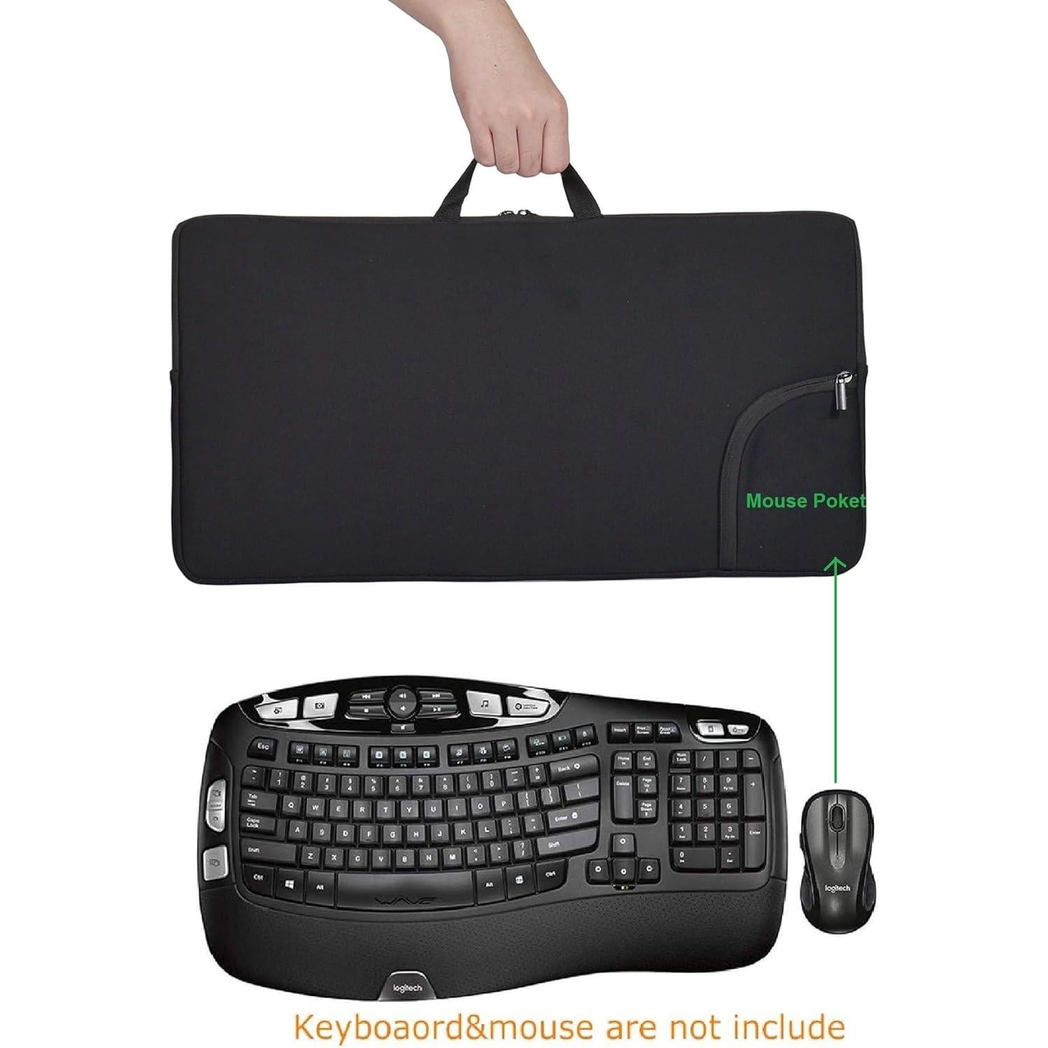 Funda de Neopreno a Prueba de Golpes para Teclado Logitech MK570