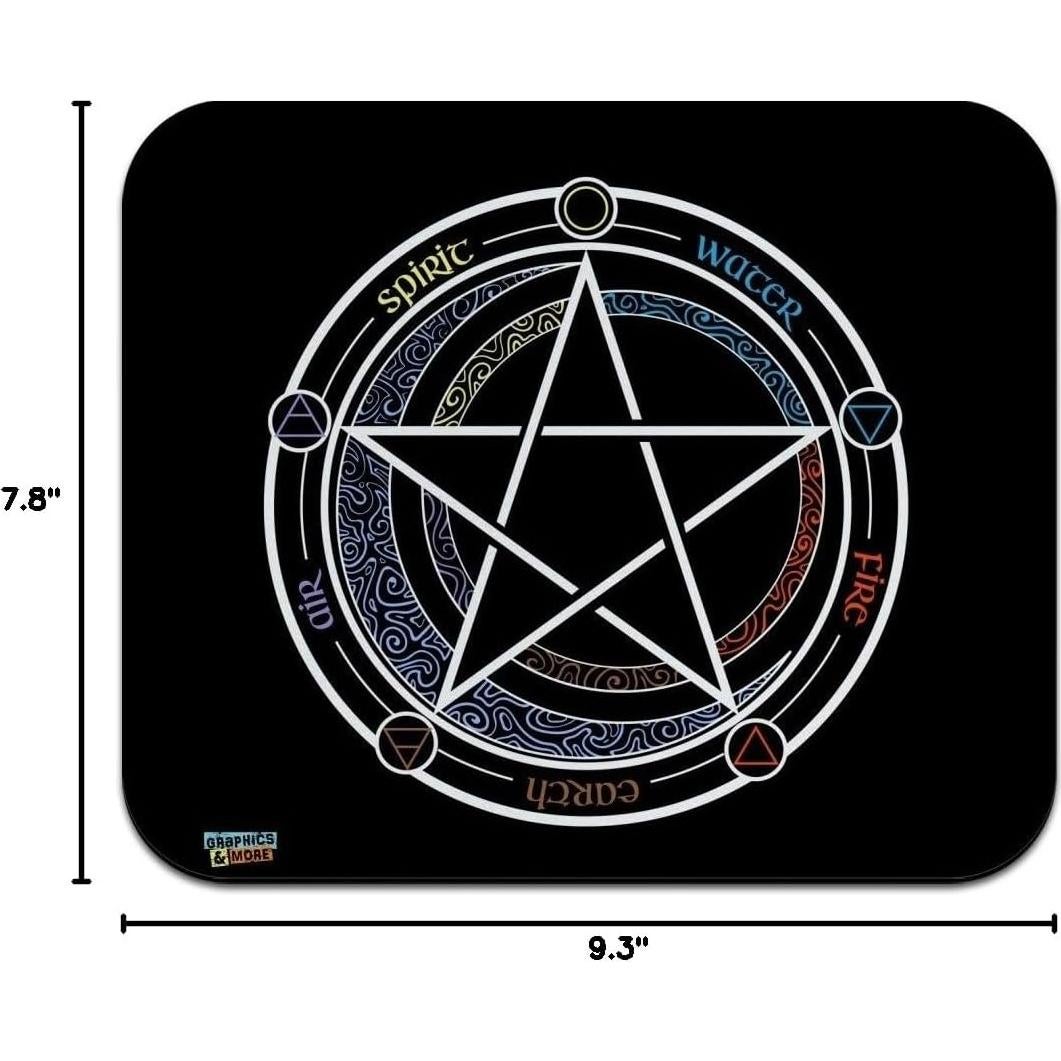 Alfombrilla de Ratón Wiccano Graphics & More 23.6x19.8cm