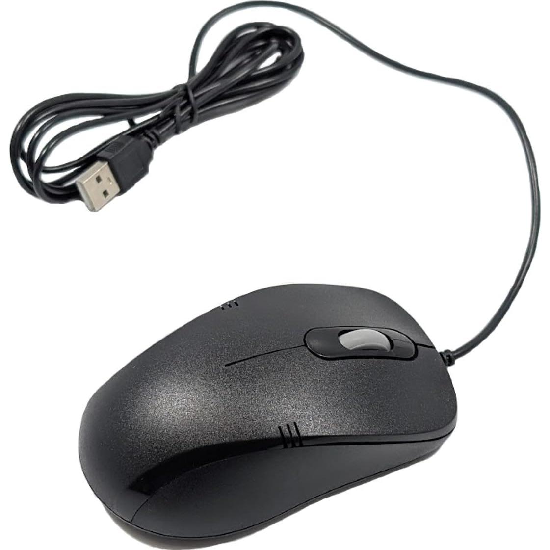 Combo Teclado USB Ergonómico GoRAM + Ratón Óptico + Alfombrilla