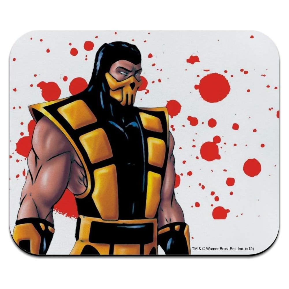 Alfombrilla de Ratón Baja Perfil Mortal Kombat Scorpion 23.6x19.8cm