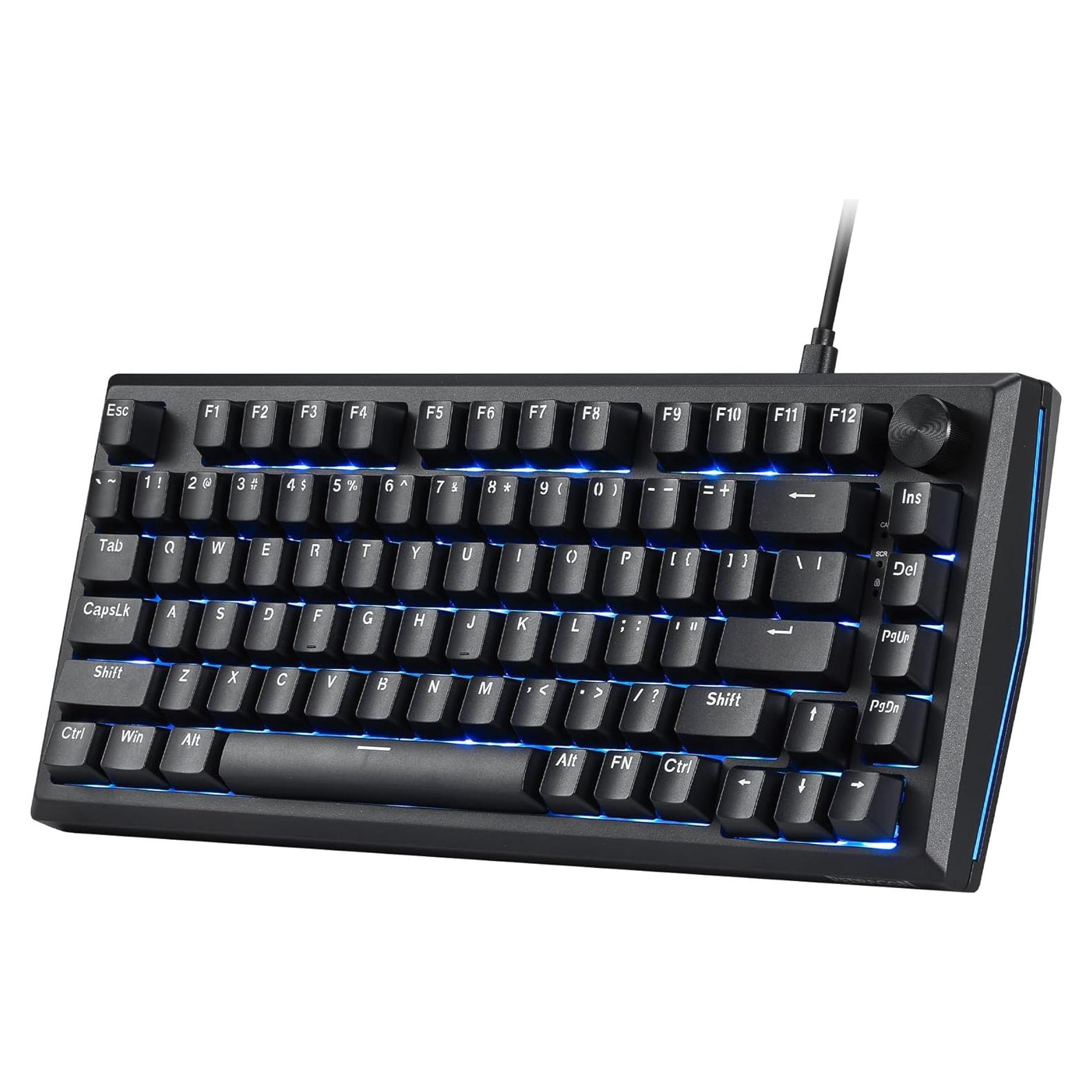 Teclado Mecánico Redragon K687 81 Teclas RGB con Cable