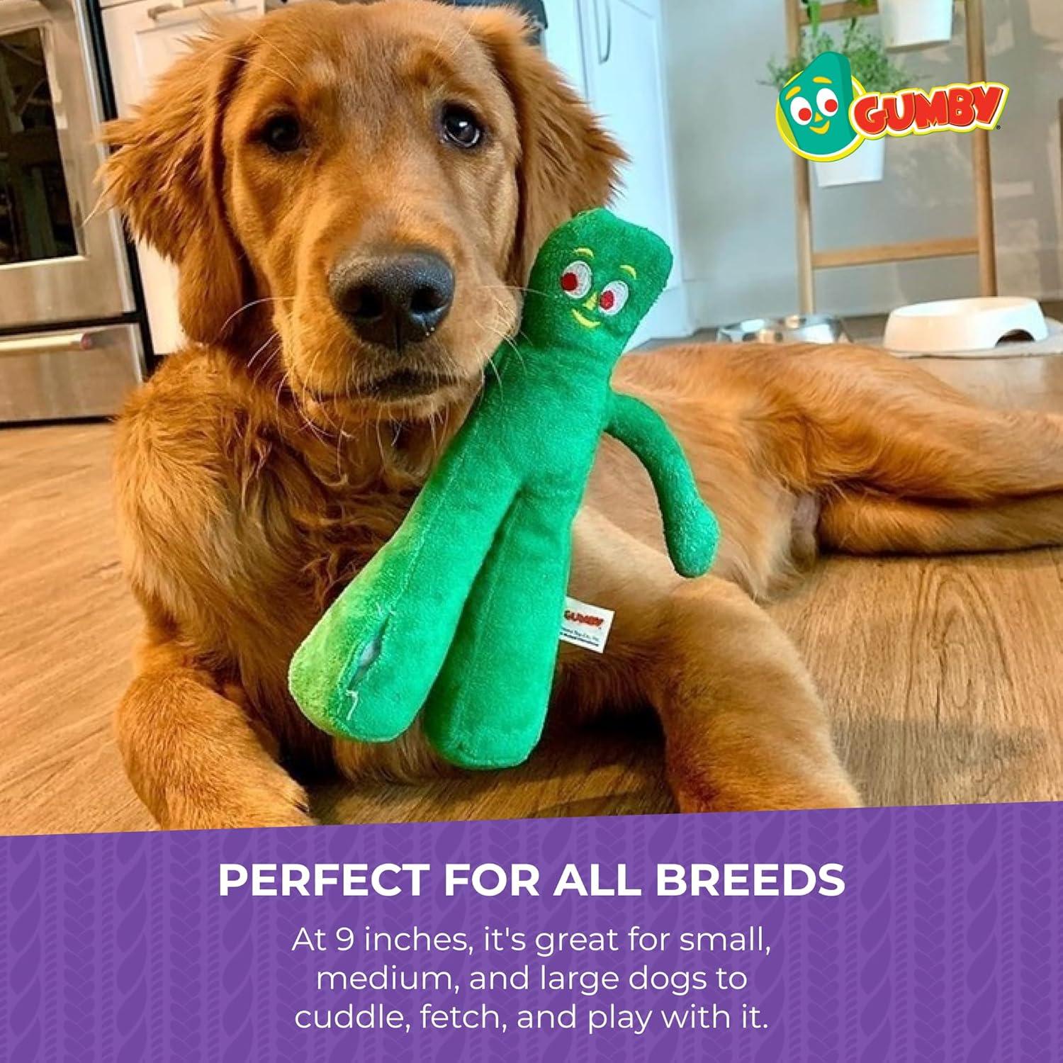Juguete de Peluche para Perros Multipet Gumby 22,86 cm Verde