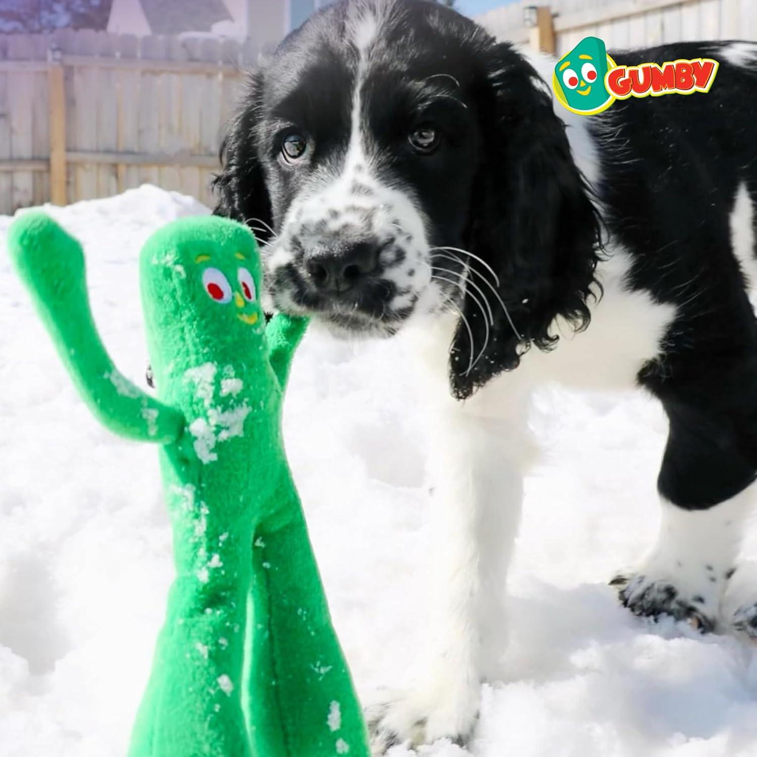 Juguete de Peluche para Perros Multipet Gumby 22,86 cm Verde