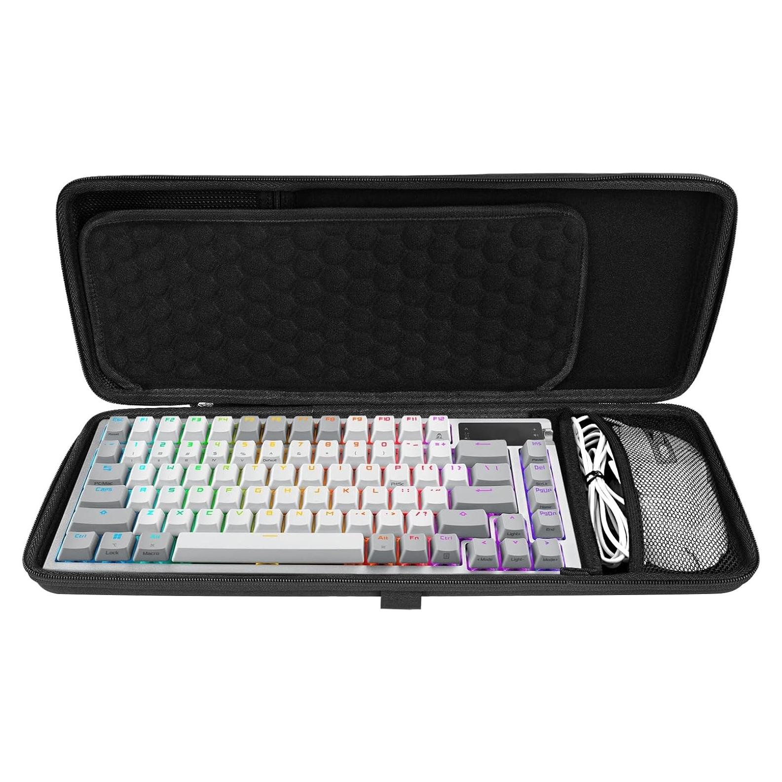 Funda Dura Linkidea para Teclado Compacto 75% y Ratón