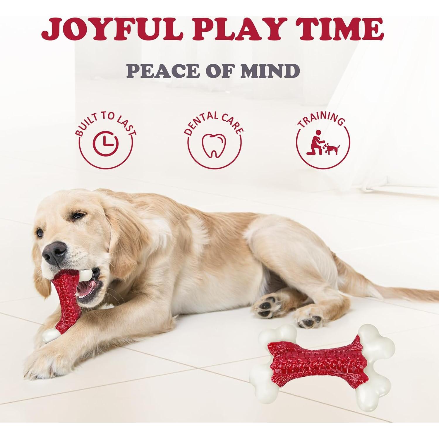 Juguete Hueso de Nylon Kseroo para Perros Grandes 1 Unidad