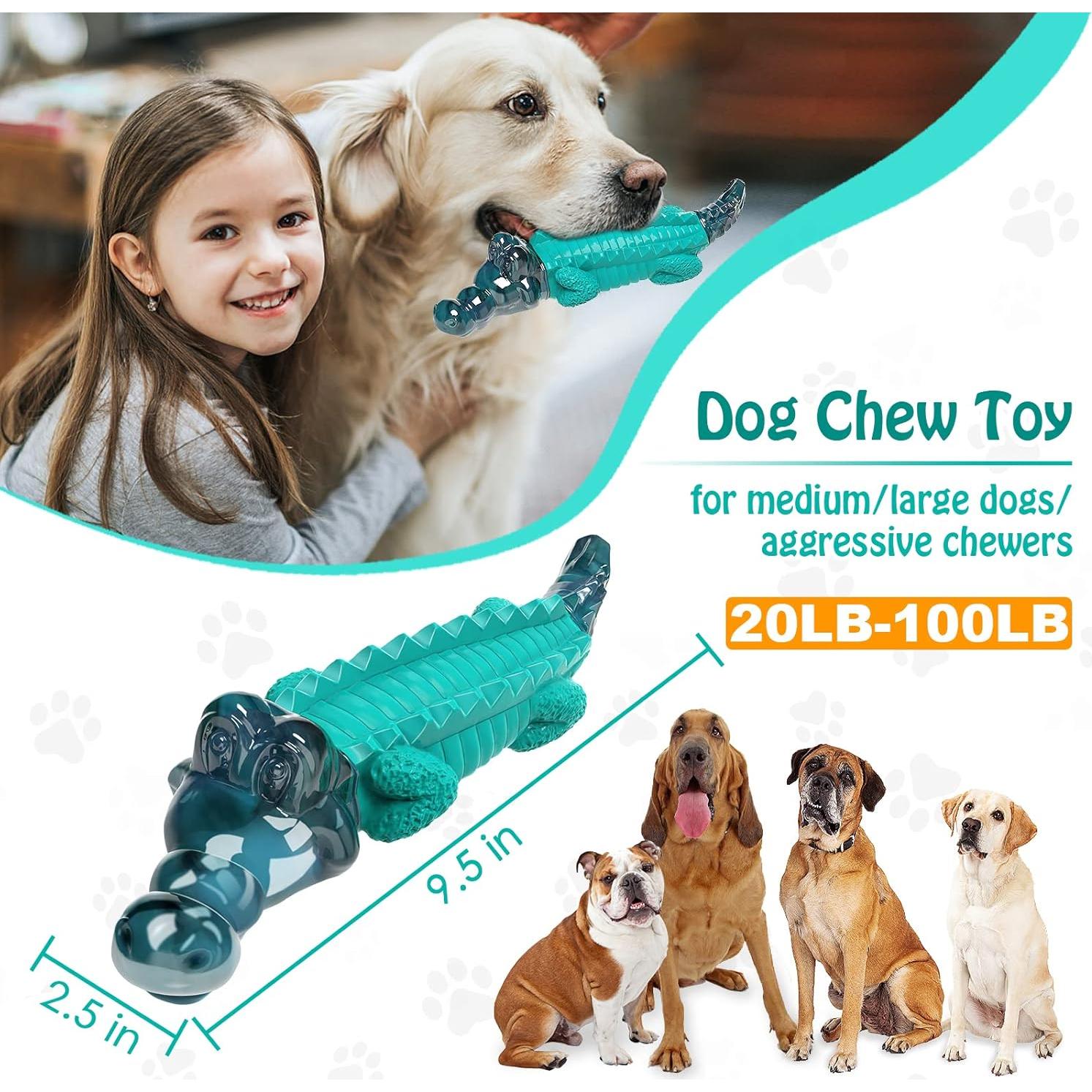 Juguete para Perros Jeefome Indestructible 23,88 cm Azul