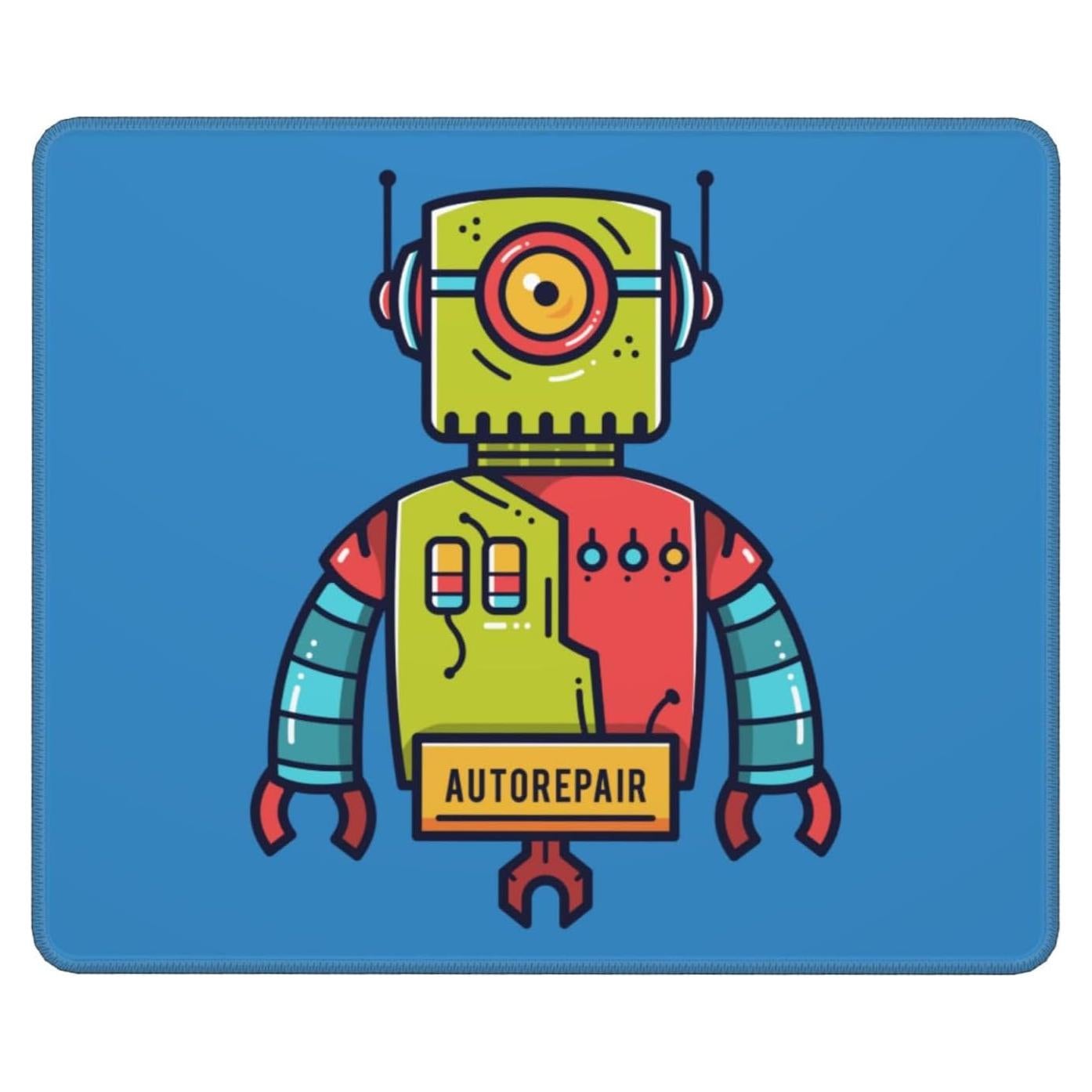 Alfombrilla de Ratón Mecánico QIZYOQA 25.4x30.48 cm Antideslizante