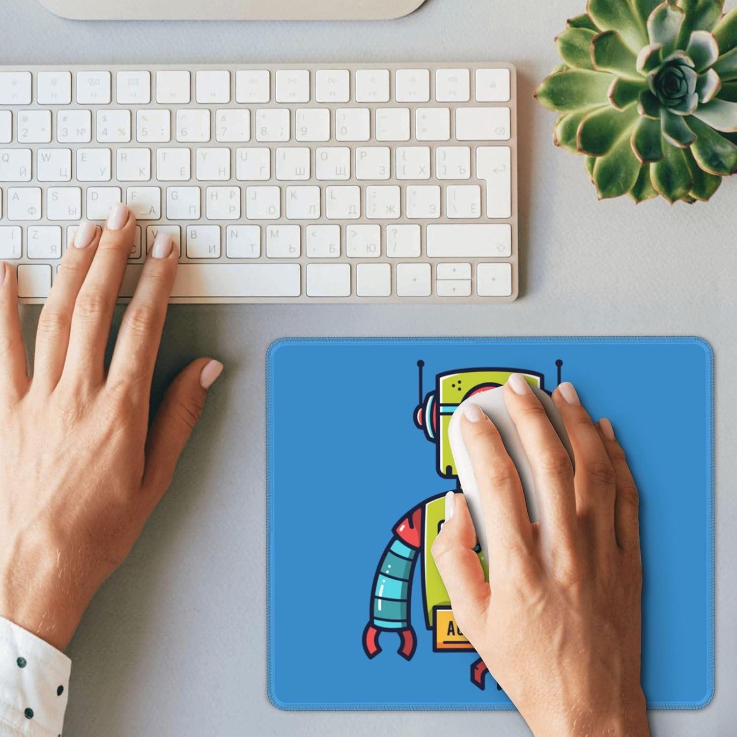 Alfombrilla de Ratón Mecánico QIZYOQA 25.4x30.48 cm Antideslizante