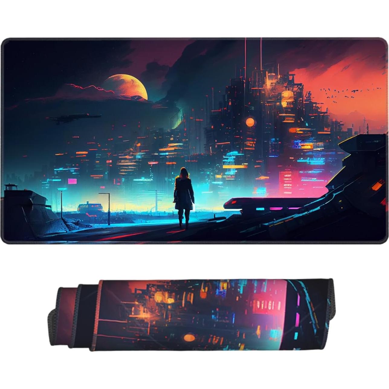 Alfombrilla de Ratón Grande TABANDTAB 80x40cm Antideslizante