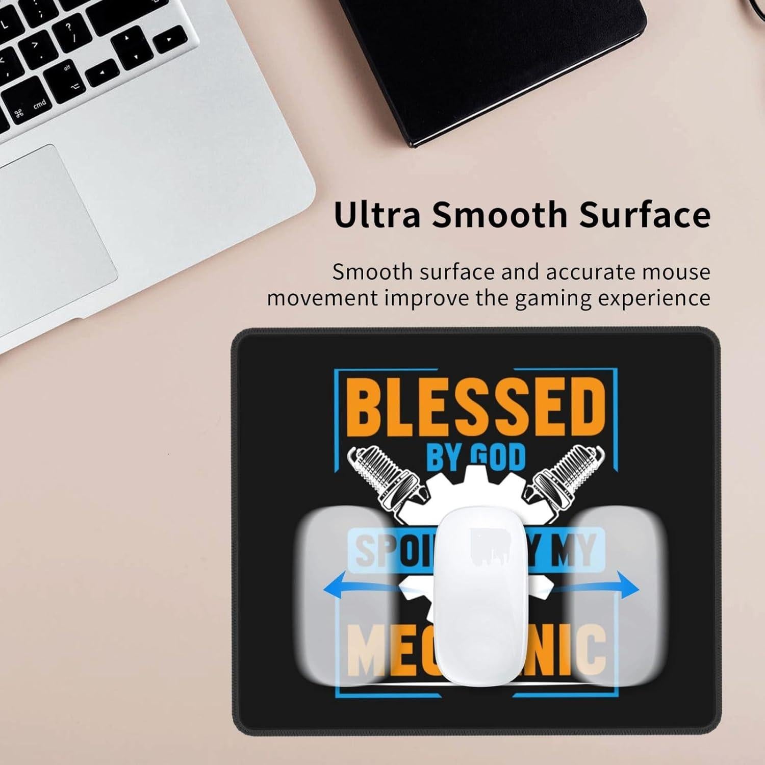 Alfombrilla de Ratón QIZYOQA Antideslizante 25.4x30.48 cm