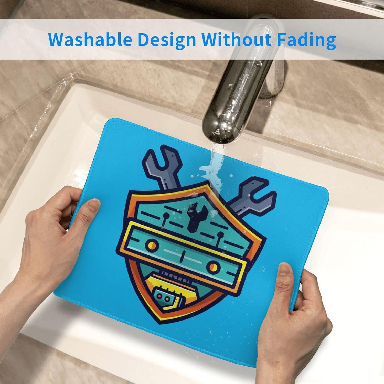 Alfombrilla de Ratón QIZYOQA 25.4x30.48 cm Antideslizante