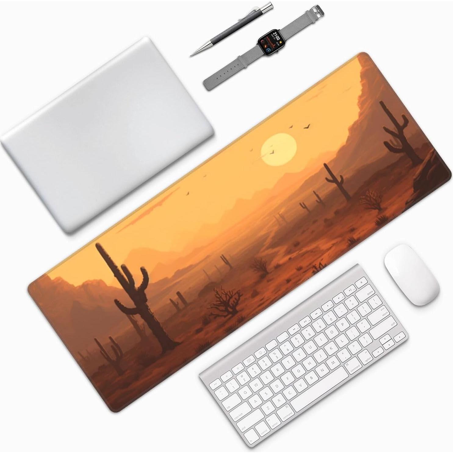 Alfombrilla de Ratón Grande Famame 80x30 cm Antideslizante