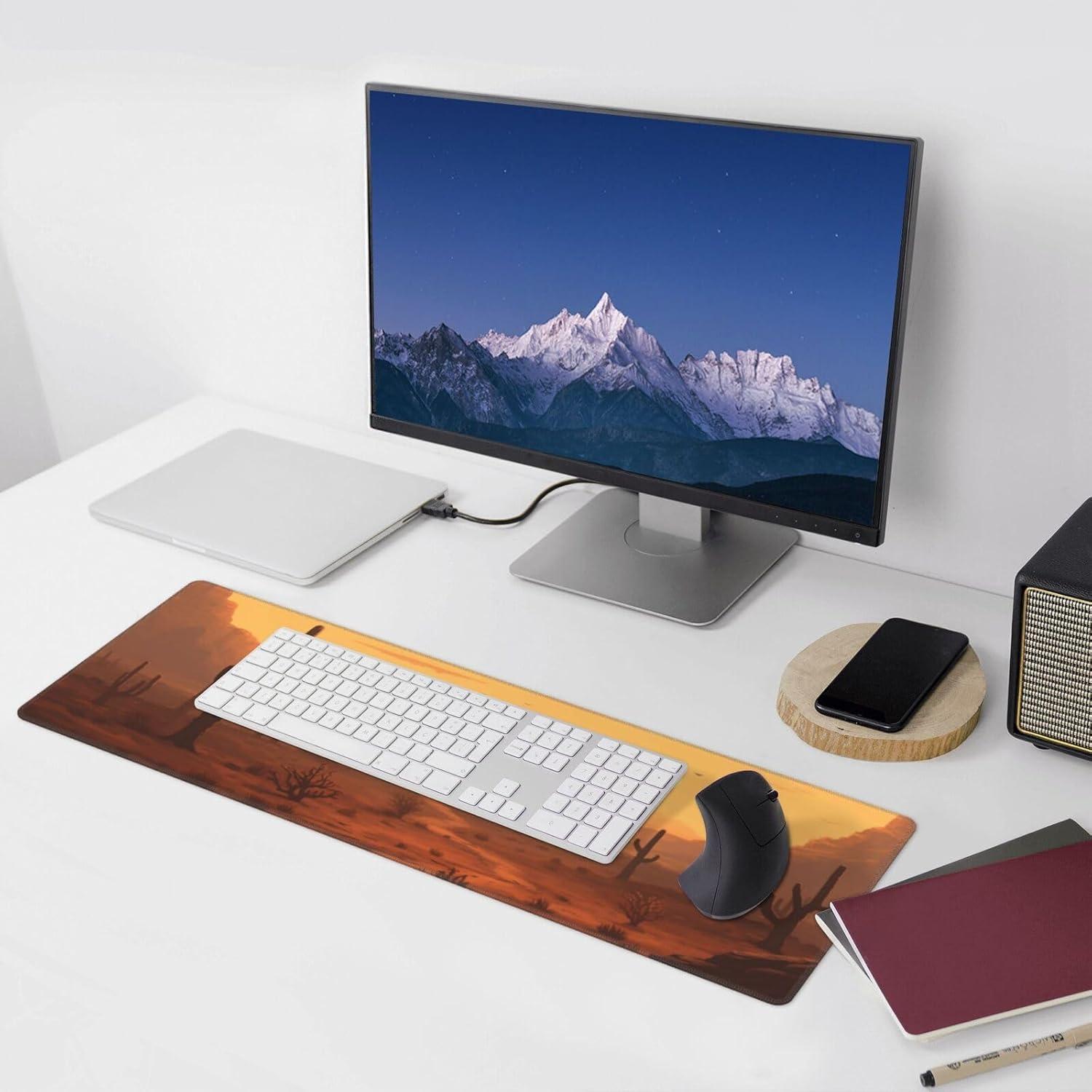 Alfombrilla de Ratón Grande Famame 80x30 cm Antideslizante