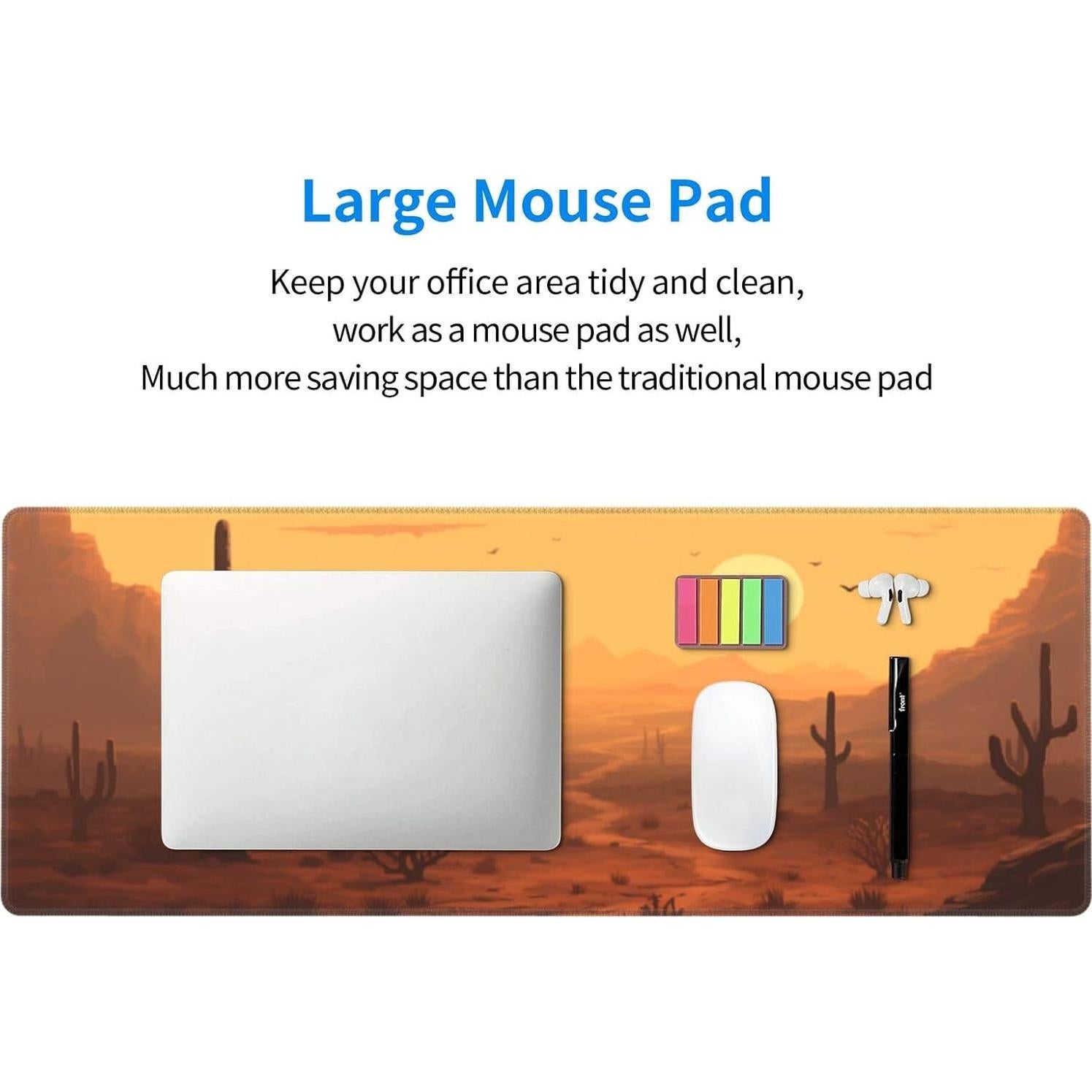 Alfombrilla de Ratón Grande Famame 80x30 cm Antideslizante