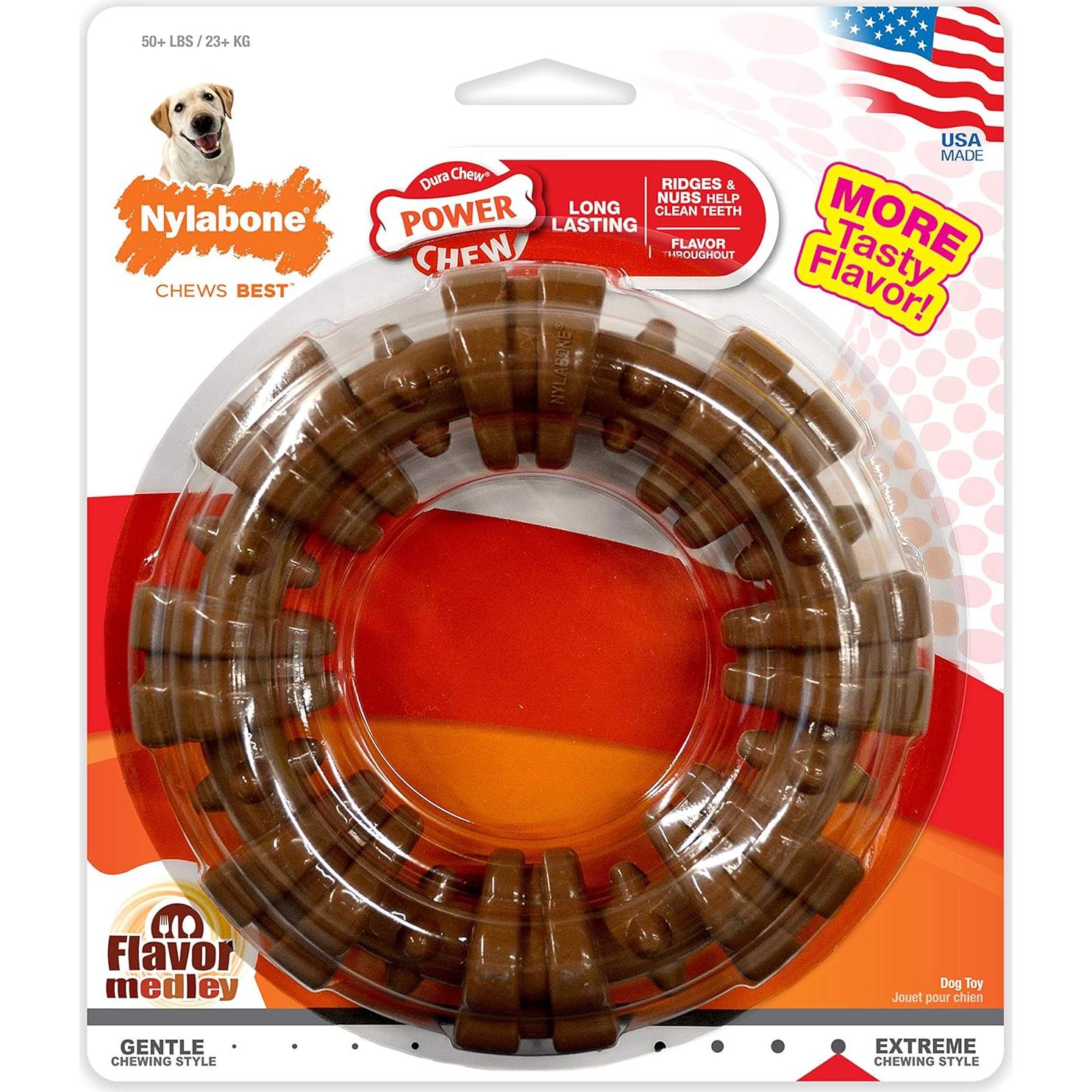 Juguete de Masticar Nylabone X-Large Texturizado 22.68 kg