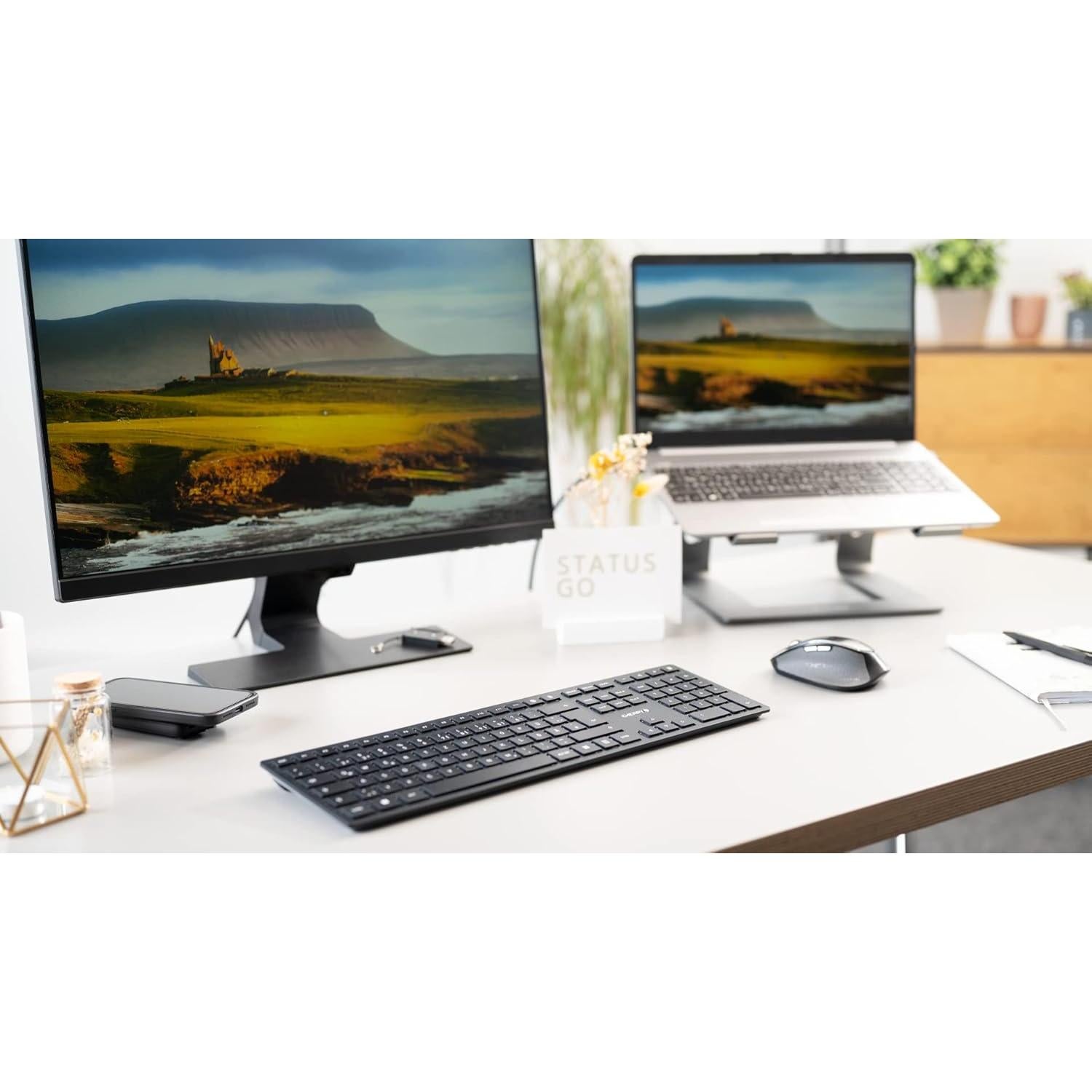 Combo Teclado y Ratón Inalámbrico CHERRY DW 9500 Slim