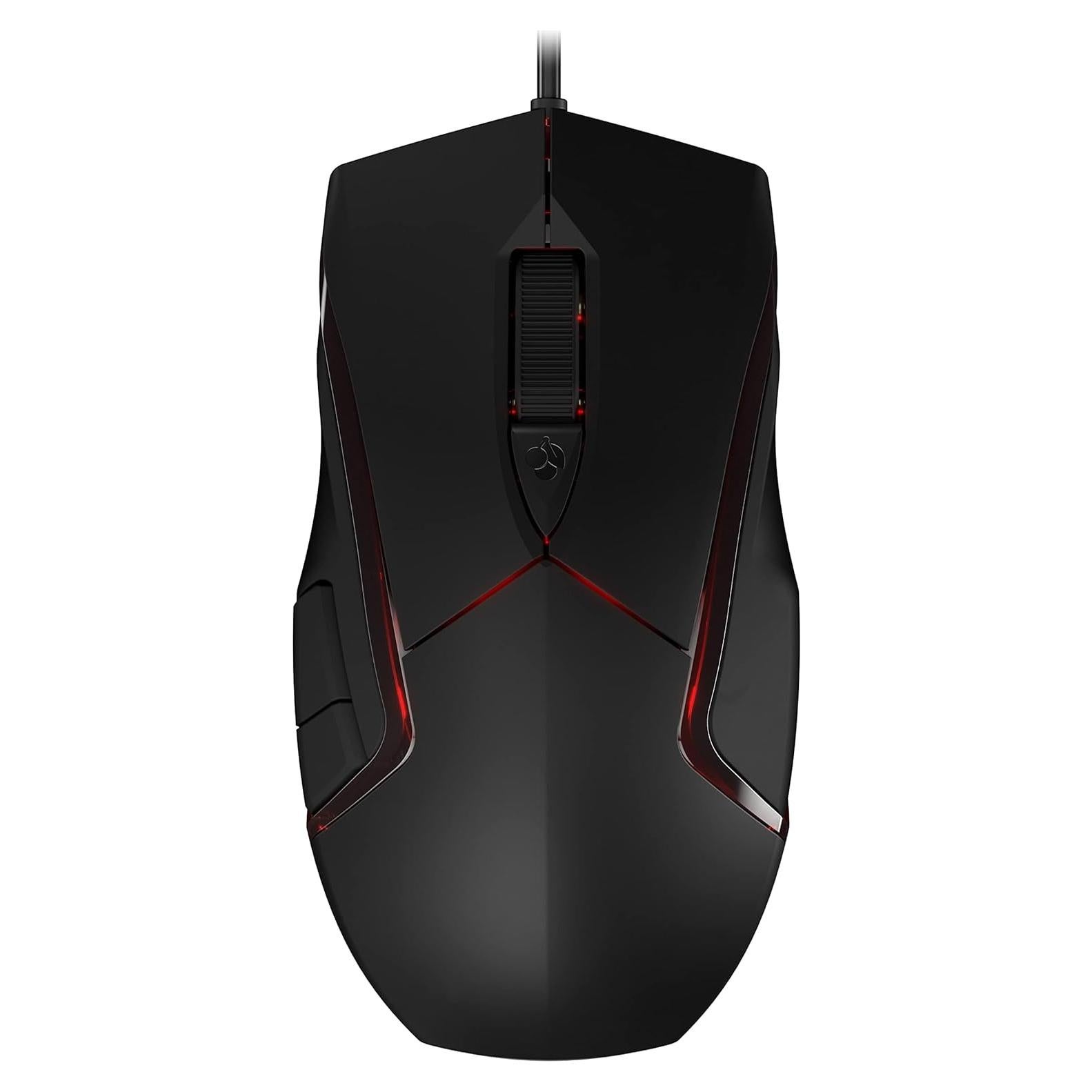 Ratón con Cable RGB Cherry JM-3000-2 5000 DPI Negro