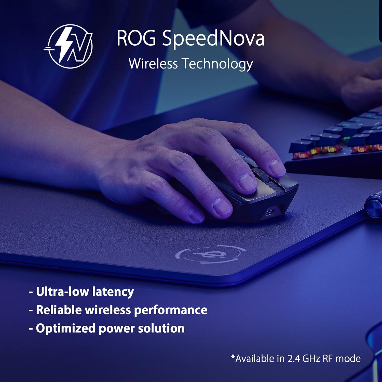 Teclado Mecánico Inalámbrico ASUS ROG Falchion NX 65% RGB y Ratón Gladius III