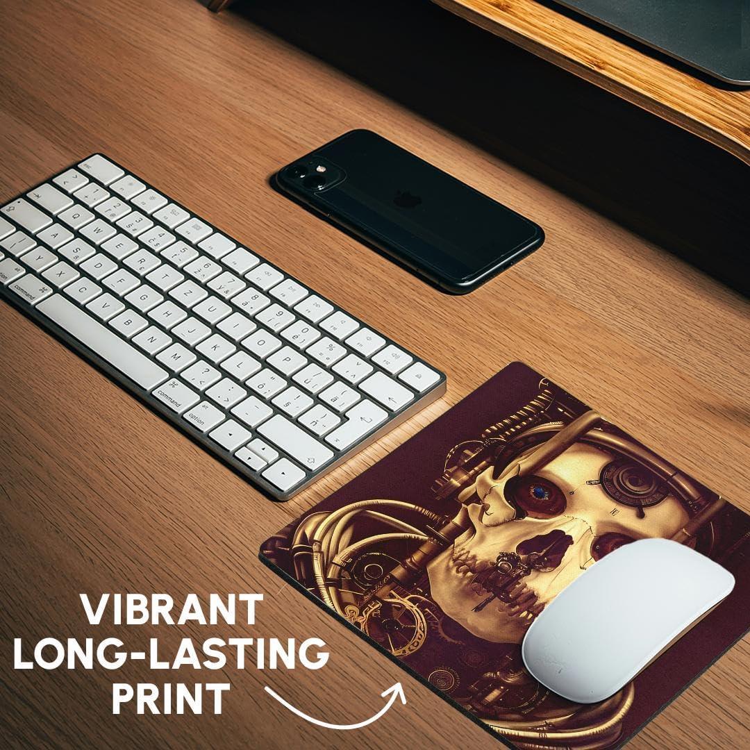 Alfombrilla para Ratón 3dRose Calavera Fantasía 20.32x20.32 cm