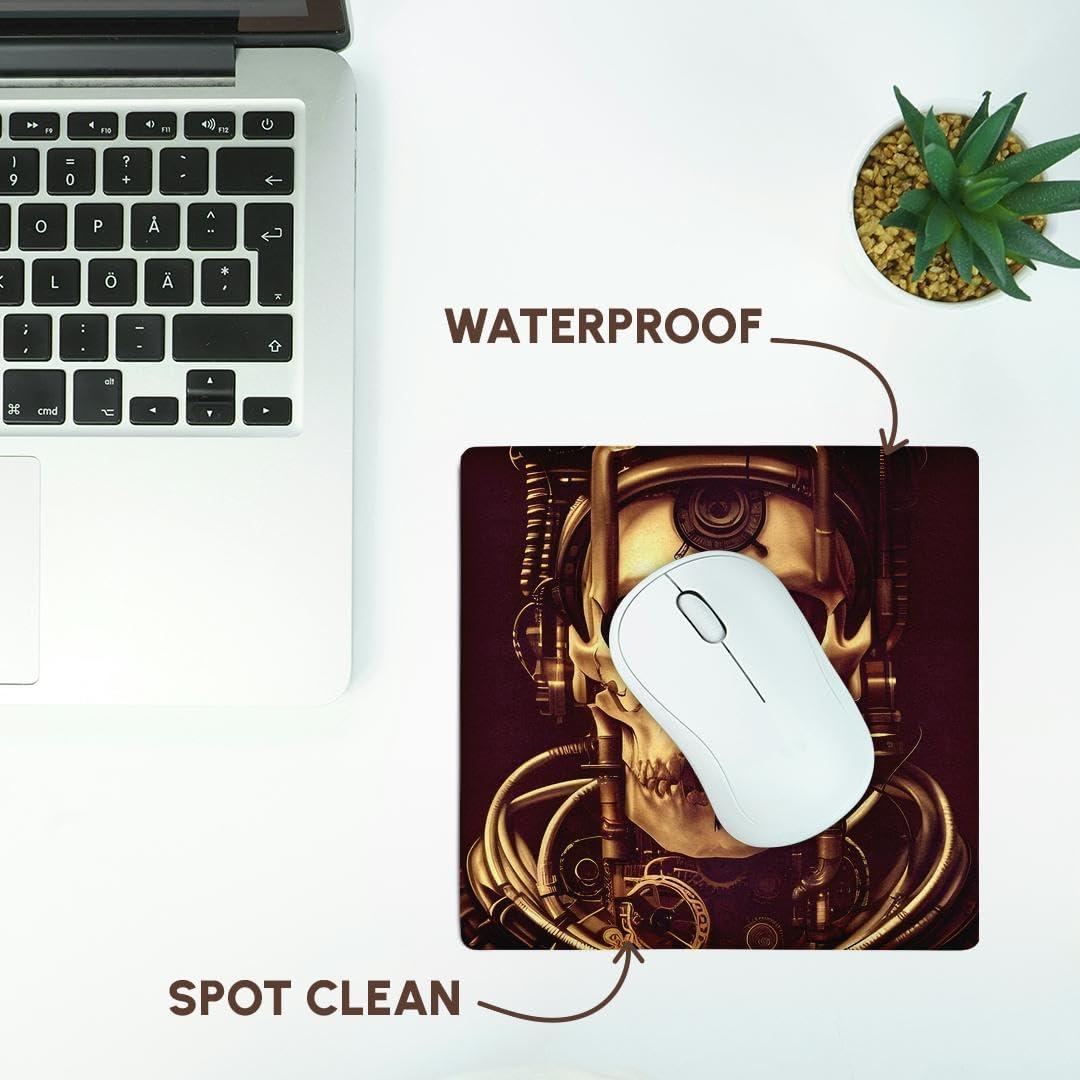 Alfombrilla para Ratón 3dRose Calavera Fantasía 20.32x20.32 cm