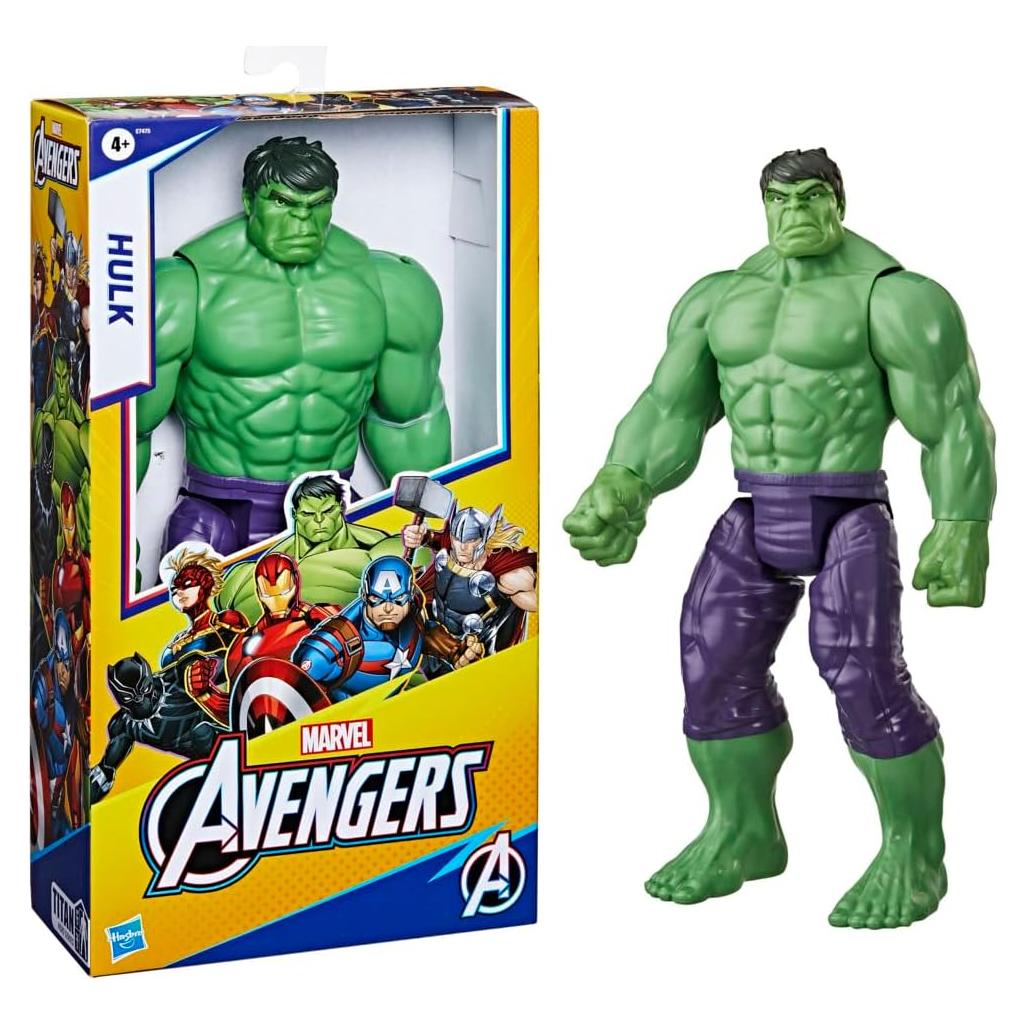 Figura de acción Hulk Deluxe 30 cm Marvel - Juguete para 4 años