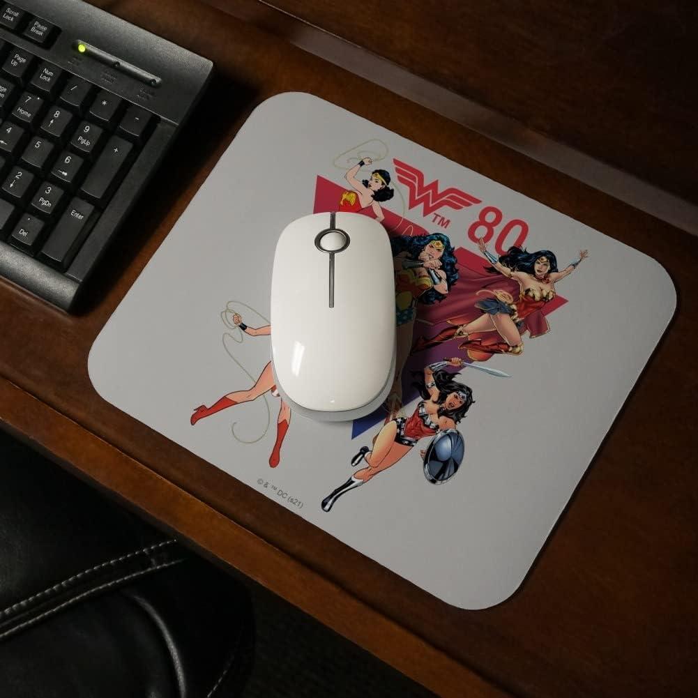 Alfombrilla de Ratón Mujer Maravilla 80 Aniversario 23.6x19.8cm
