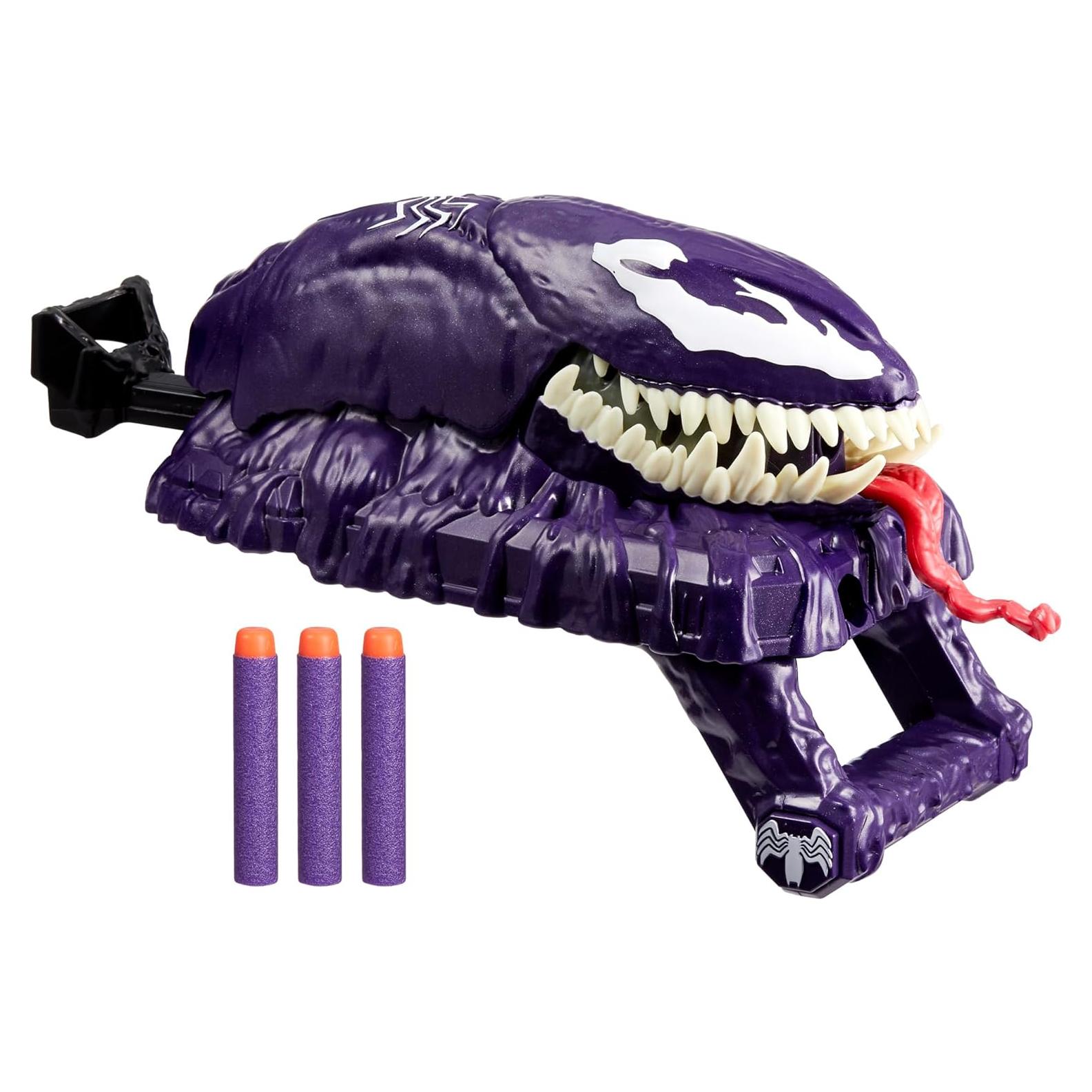 Blaster NERF Marvel Spider-Man VenomVersus - Juguete para Niños 5+