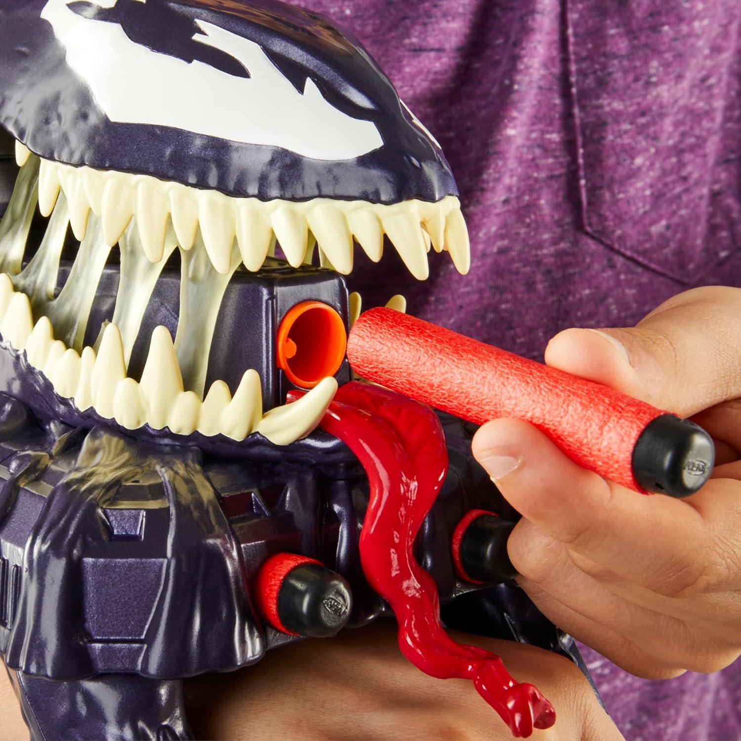 Blaster NERF Marvel Spider-Man VenomVersus - Juguete para Niños 5+