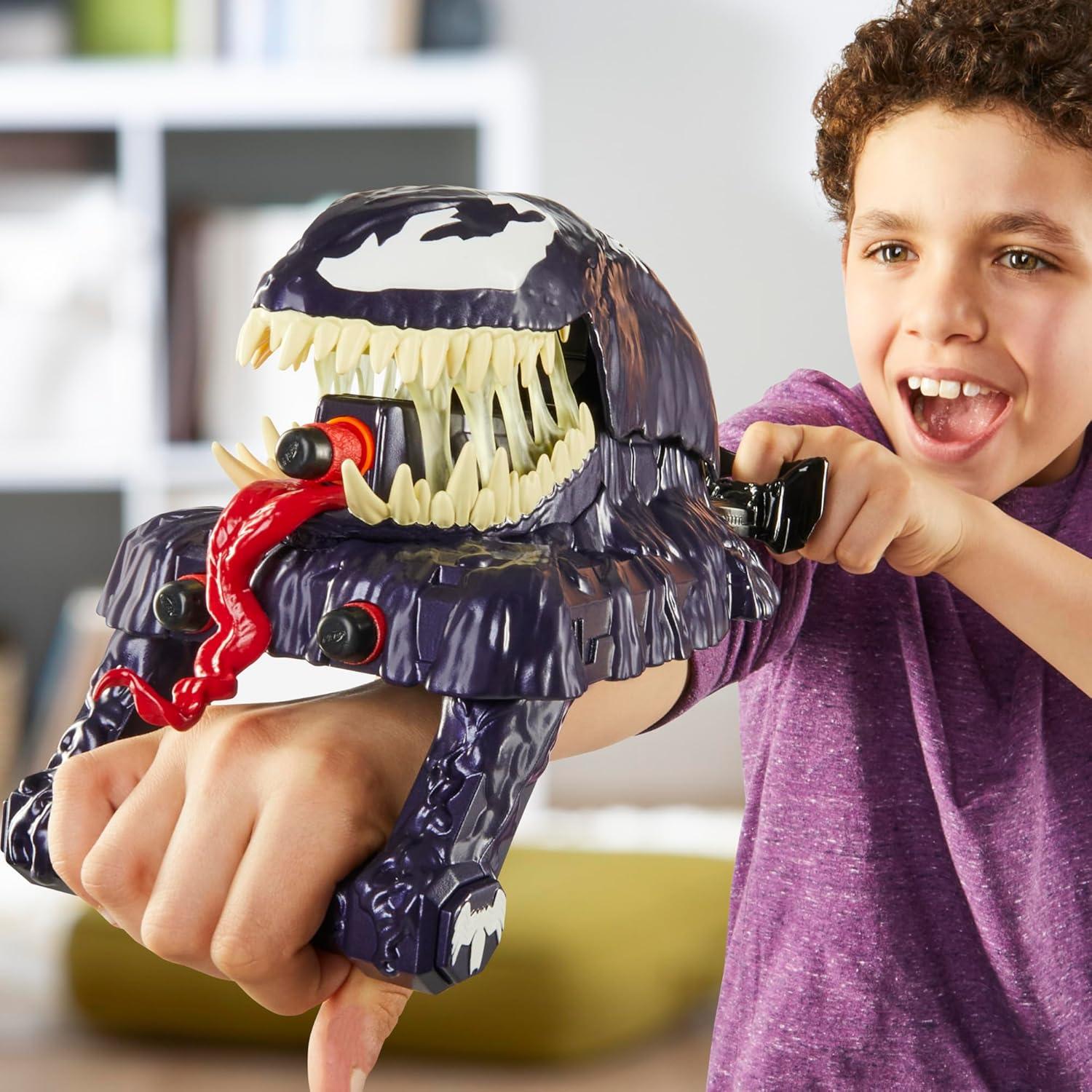 Blaster NERF Marvel Spider-Man VenomVersus - Juguete para Niños 5+