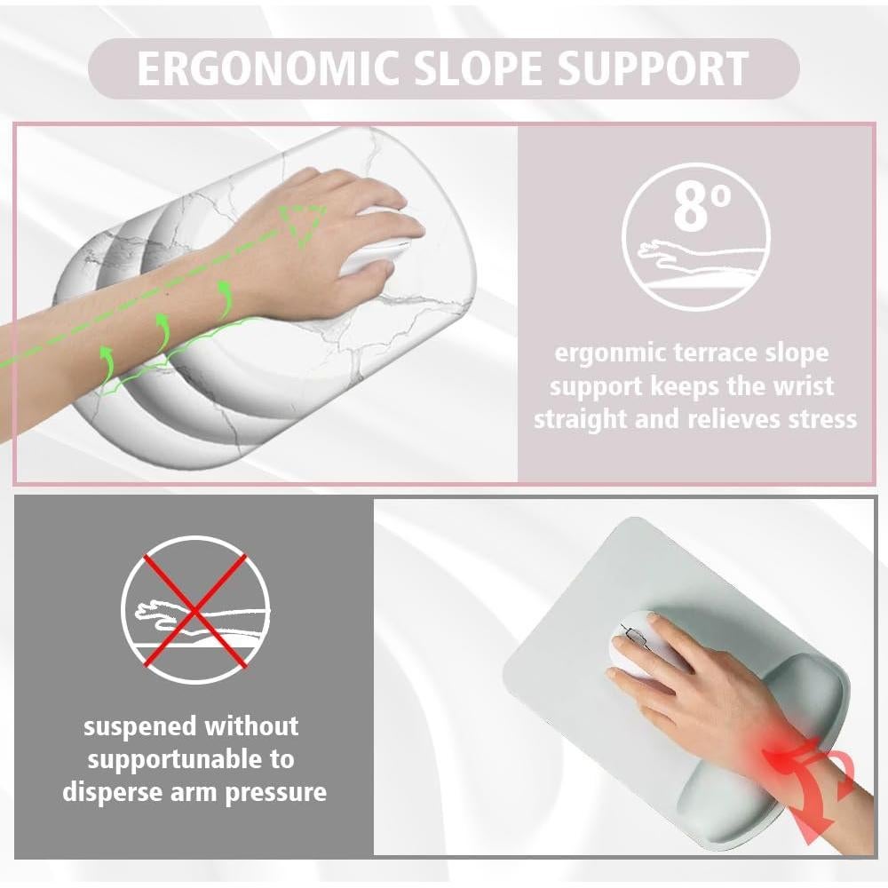 Soporte de Muñeca Ergonómico Heakdom para Alfombrilla de Ratón