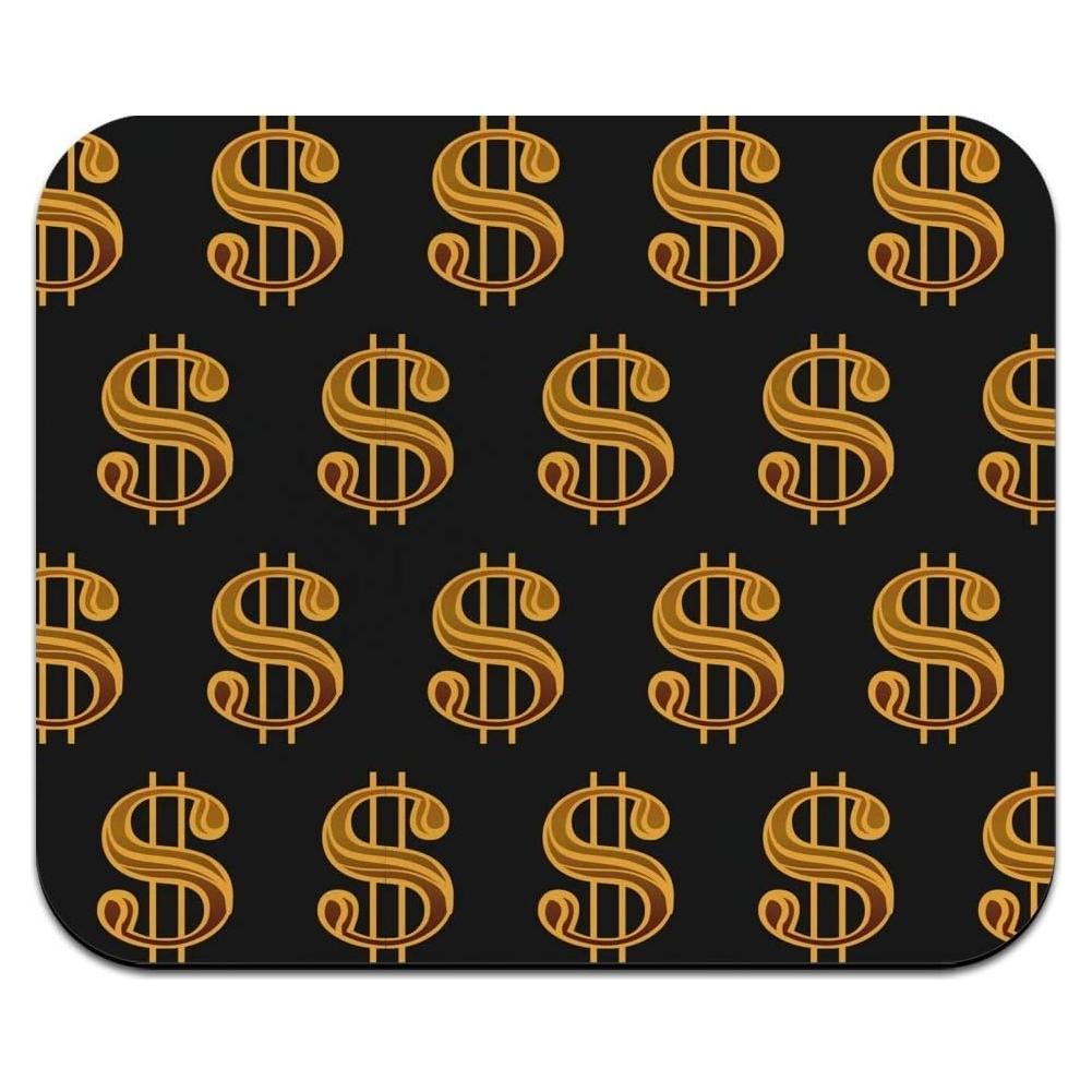 Alfombrilla de Ratón Graphics & More Patrón Dólar Multicolor 23.6x19.8cm