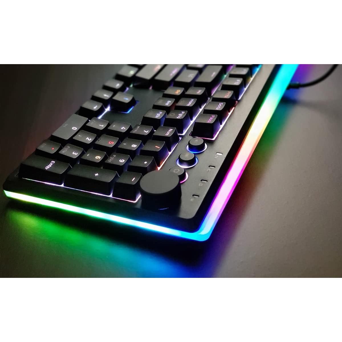 Teclado Mecánico RGB i-rocks K71M 107 Teclas PBT Negro