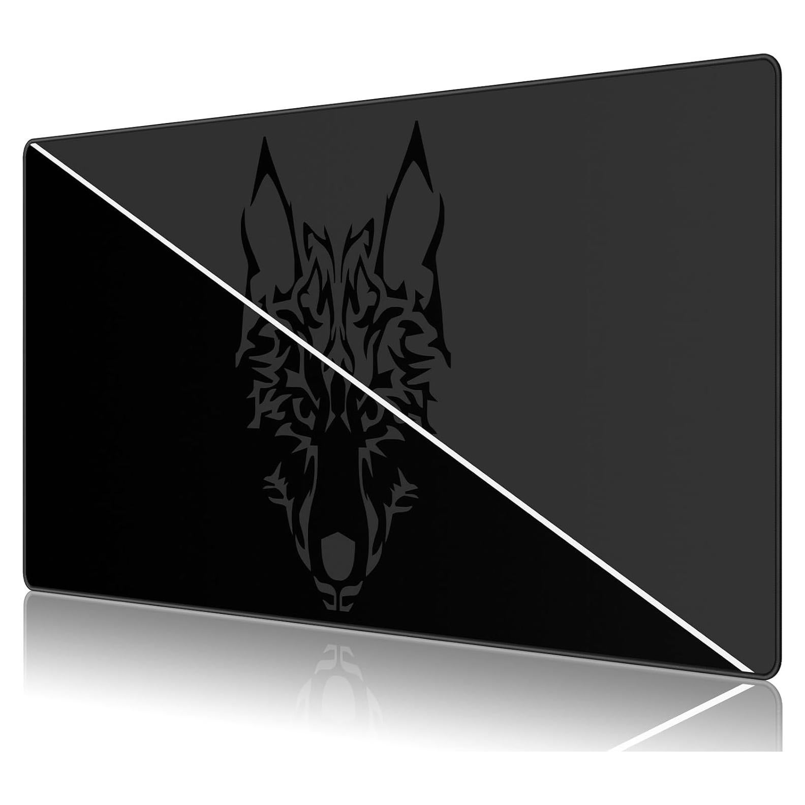 Alfombrilla de Ratón Grande Anpollo Gris 90x40 cm Antideslizante