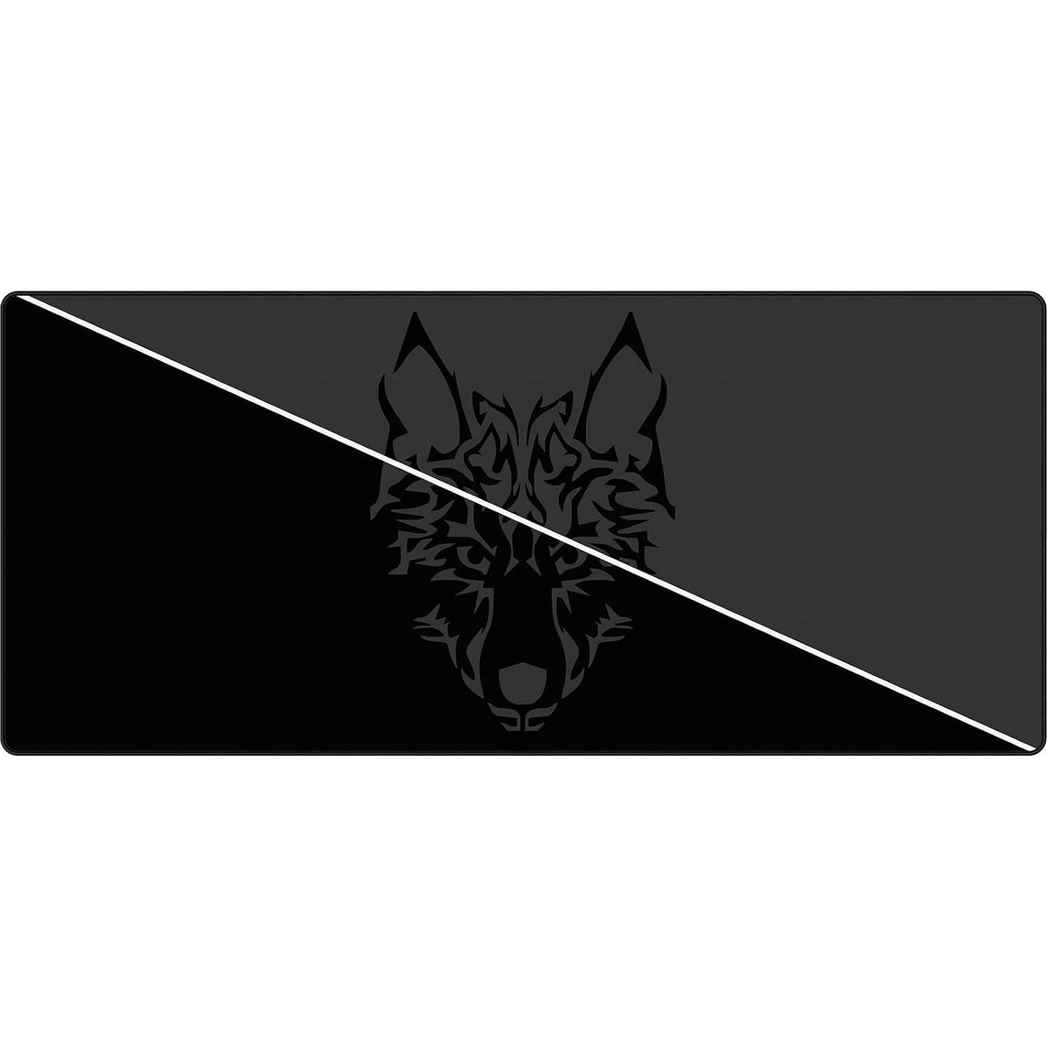 Alfombrilla de Ratón Grande Anpollo Gris 90x40 cm Antideslizante