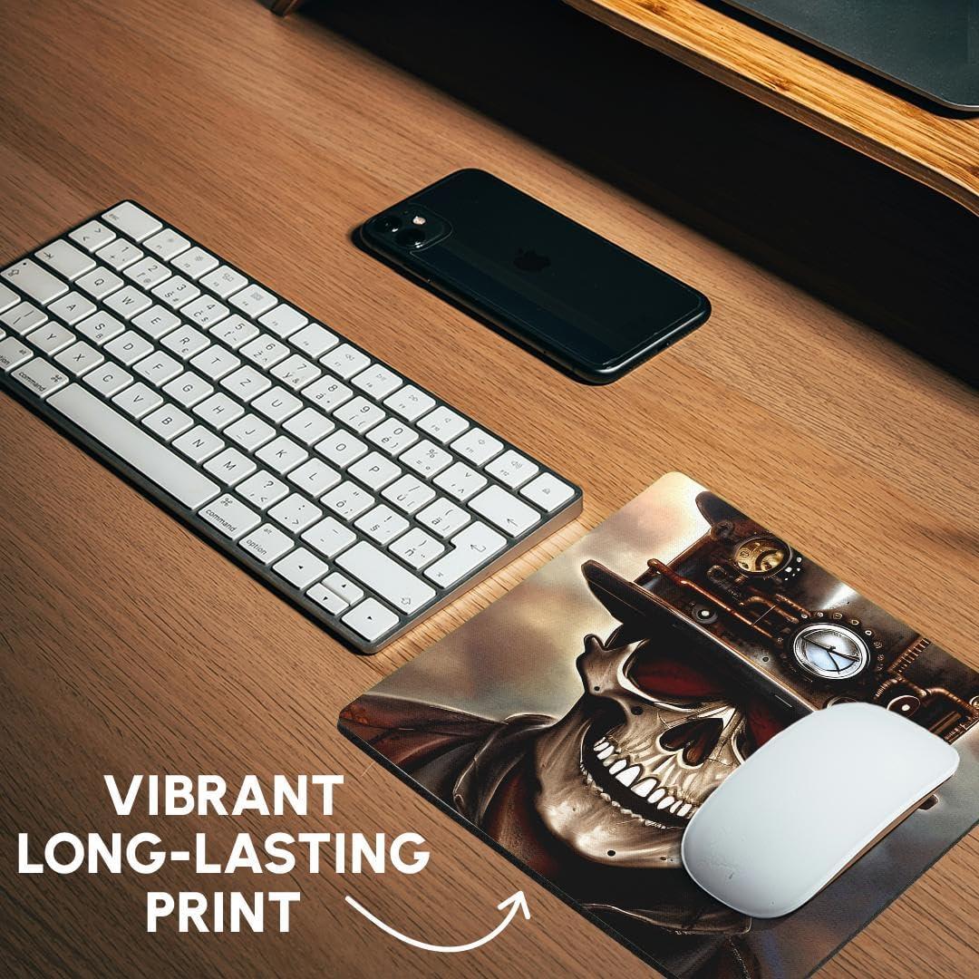 Alfombrilla para Ratón 3dRose Cráneo Steampunk 20x20 cm