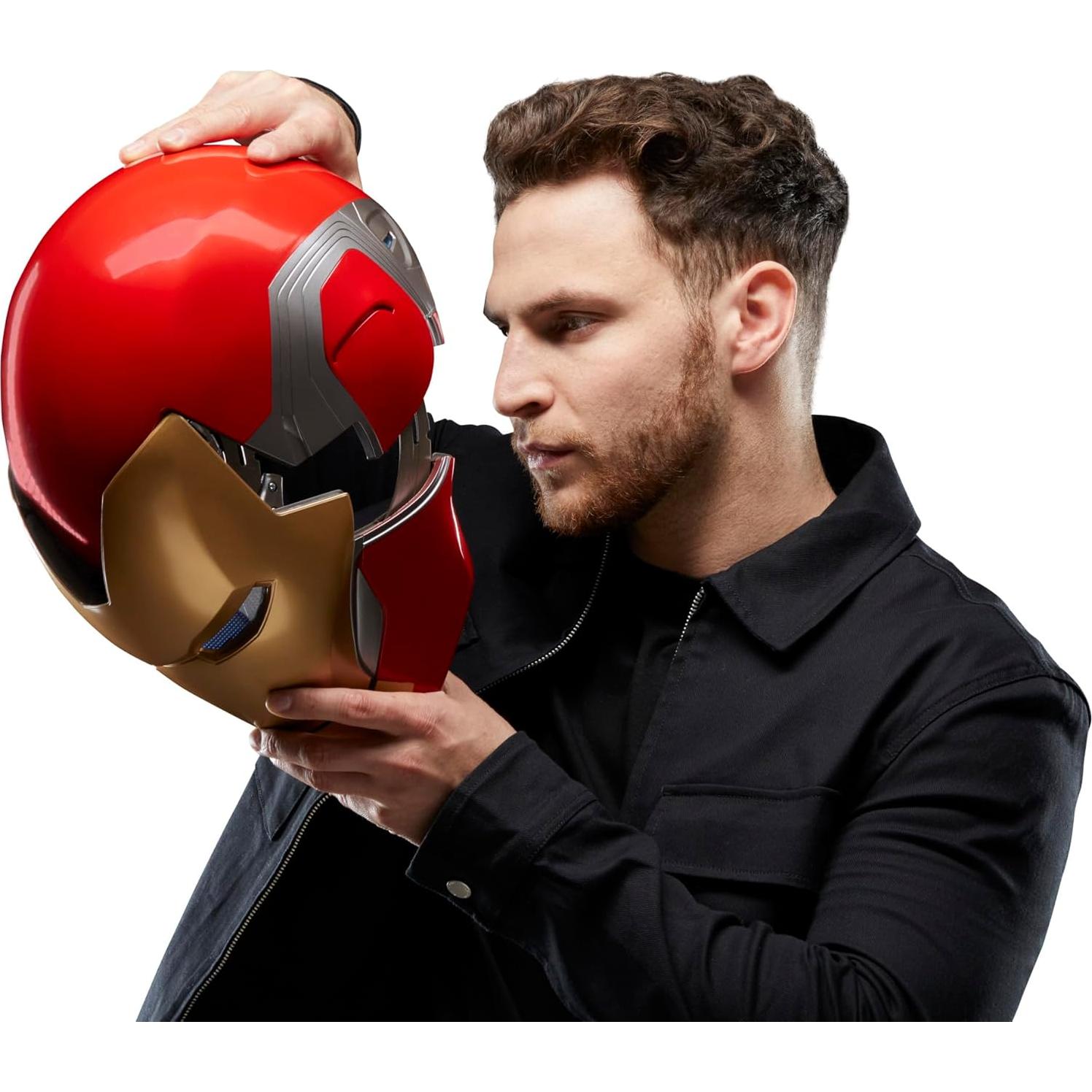 Casco Electrónico Iron Man Premium Hasbro 1:1 con Luz LED