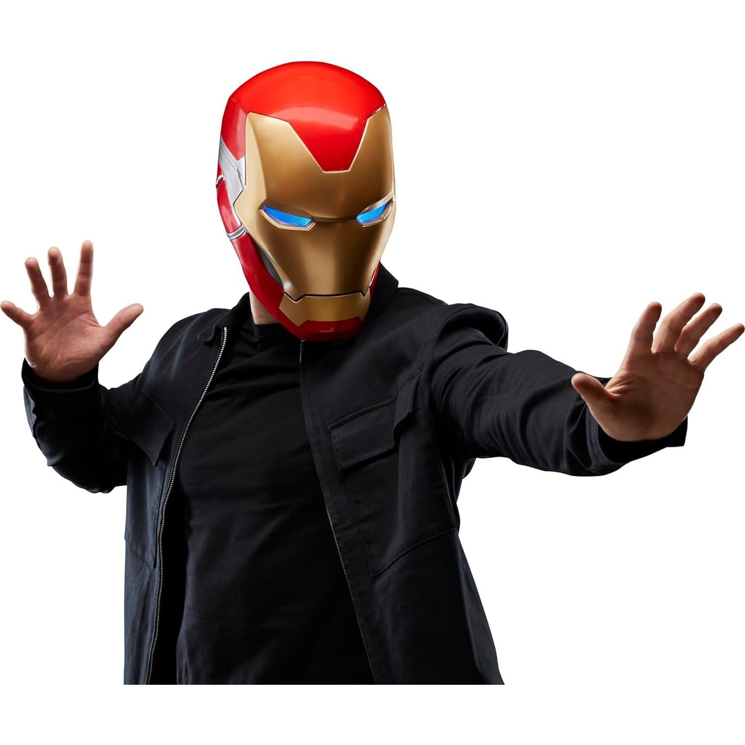 Casco Electrónico Iron Man Premium Hasbro 1:1 con Luz LED