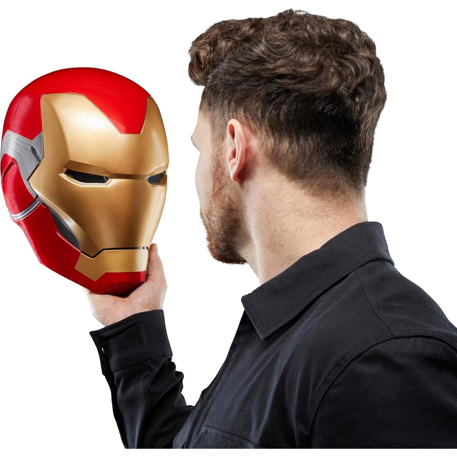 Casco Electrónico Iron Man Premium Hasbro 1:1 con Luz LED
